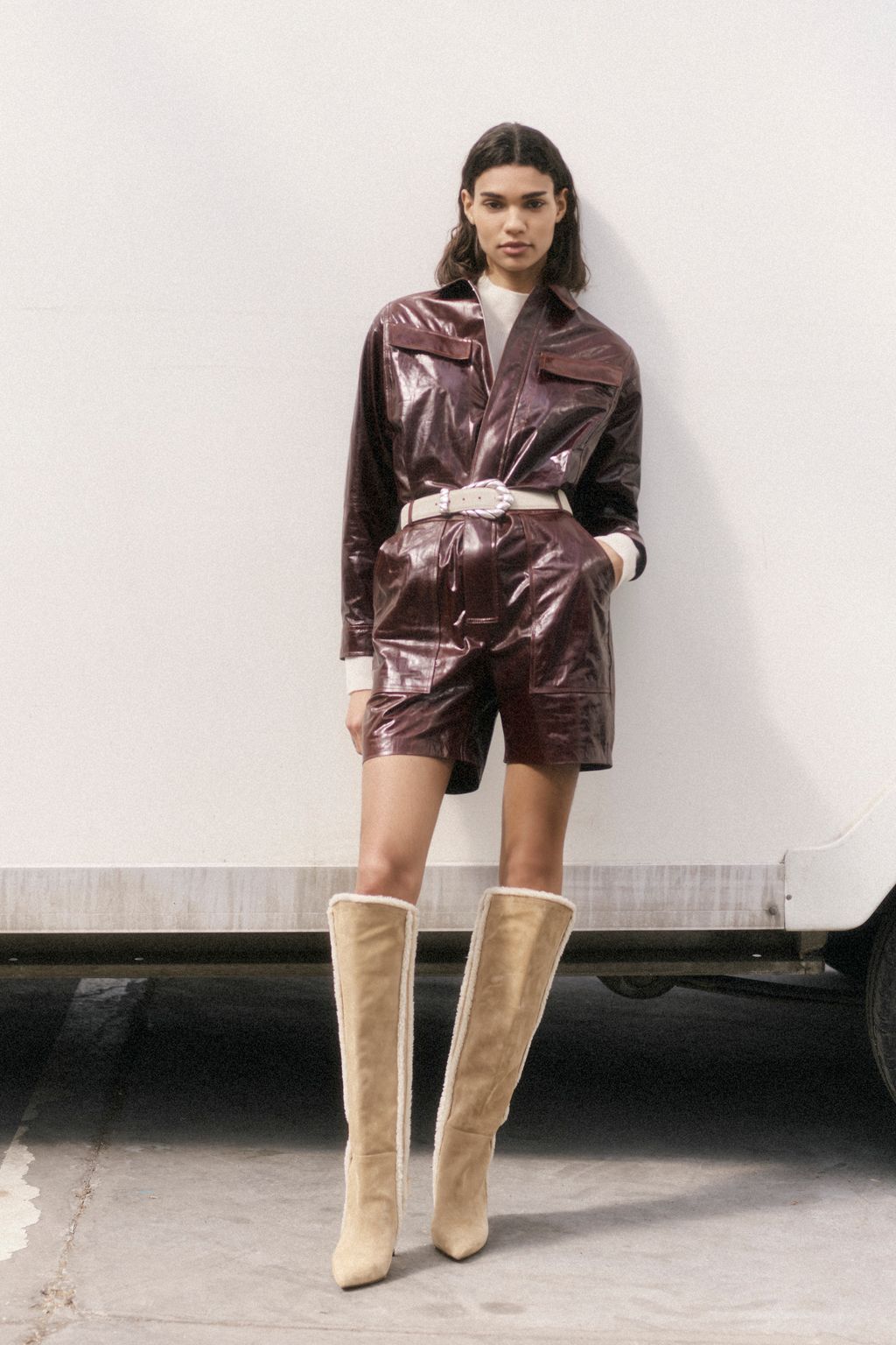 Fashion Week Paris Fall/Winter 2022 look 10 de la collection Iro womenswear