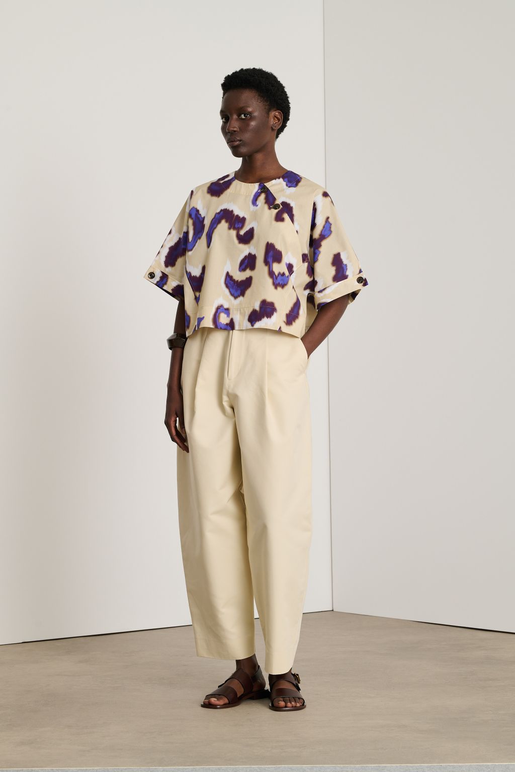 Fashion Week Paris Spring/Summer 2025 look 52 from the Soeur collection 女装