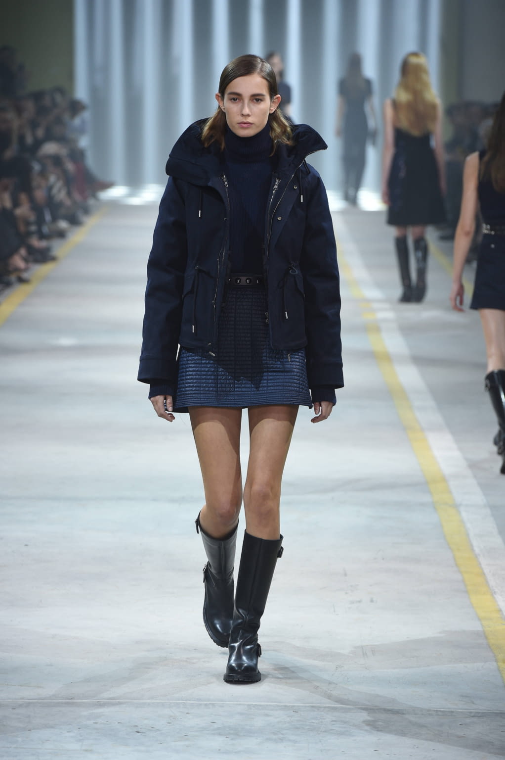 Fashion Week Milan Fall/Winter 2016 look 10 from the Diesel Black Gold collection womenswear