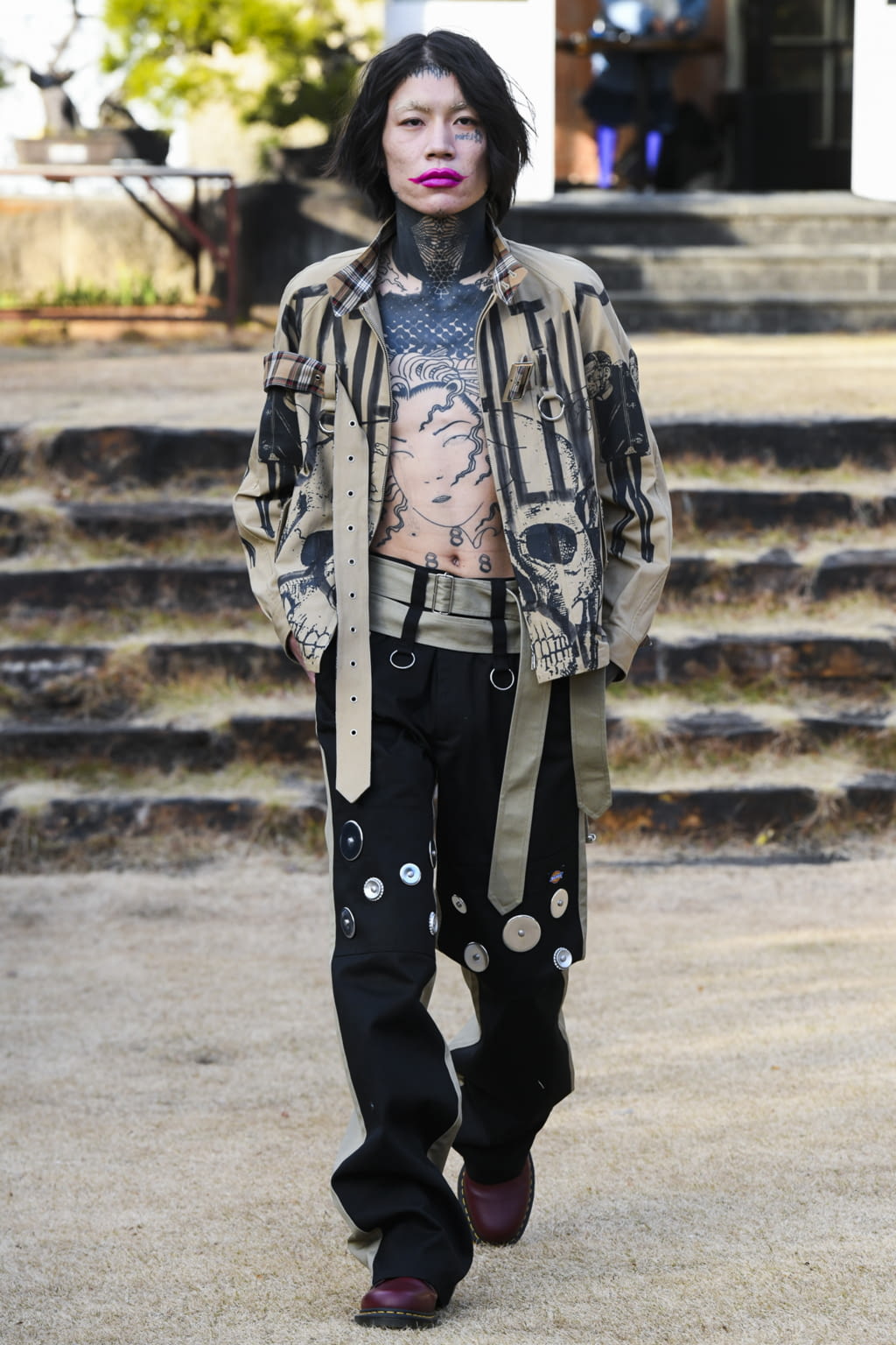 Fashion Week Paris Fall/Winter 2022 look 11 from the KIDILL collection menswear