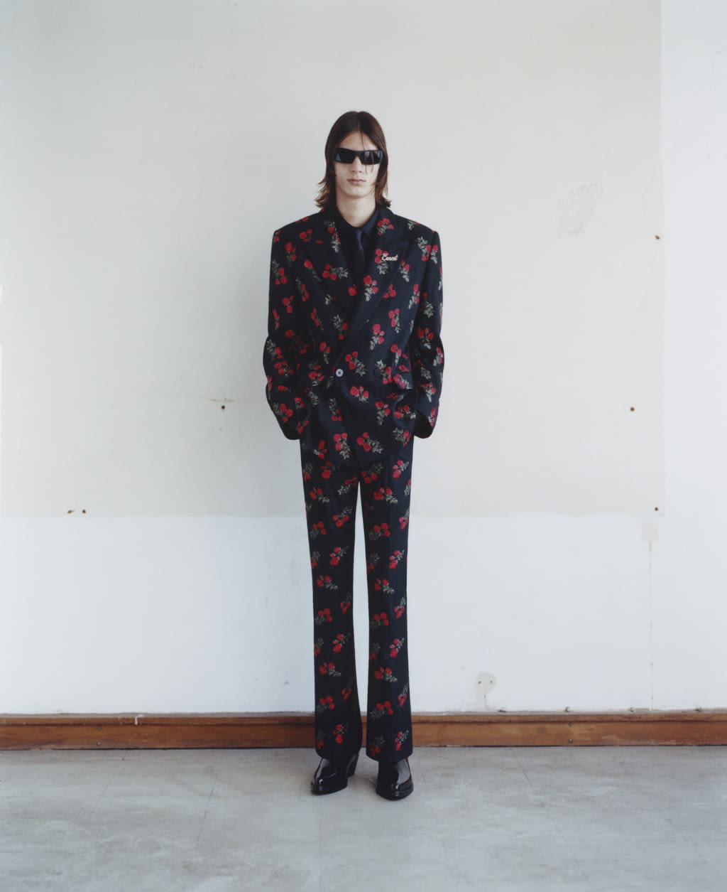 Fashion Week Paris Fall/Winter 2022 look 11 from the Ernest W. Baker collection menswear
