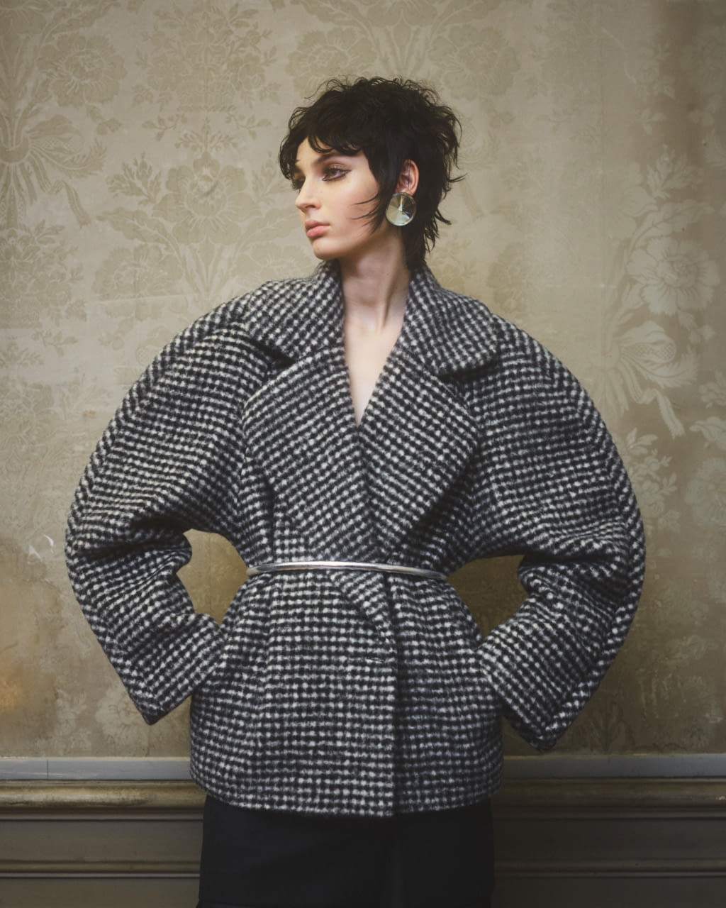 Fashion Week Paris Fall/Winter 2022 look 12 de la collection Dries Van Noten womenswear