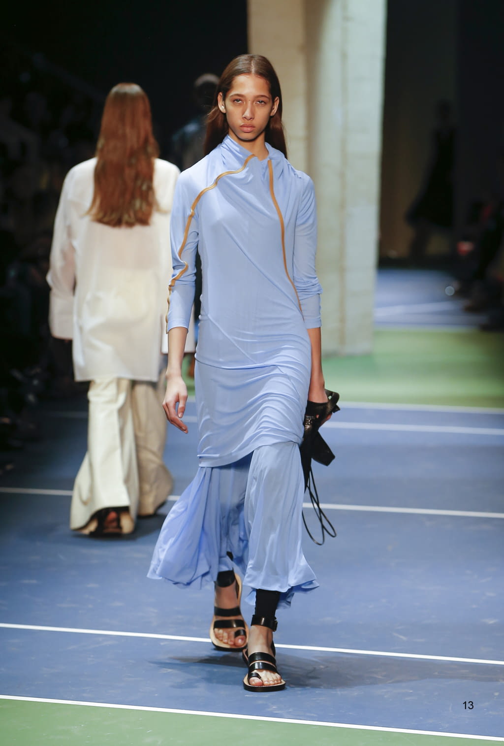 Fashion Week Paris Fall/Winter 2016 look 13 from the Celine collection womenswear
