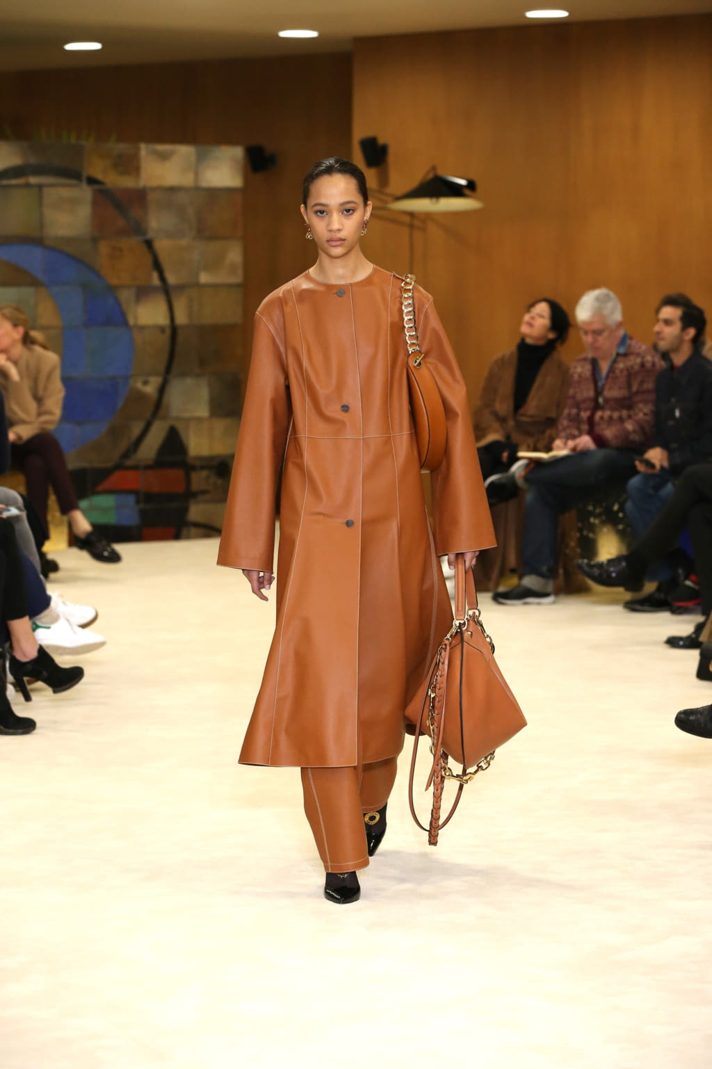 Fashion Week Paris Fall/Winter 2016 look 13 from the Loewe collection 女装