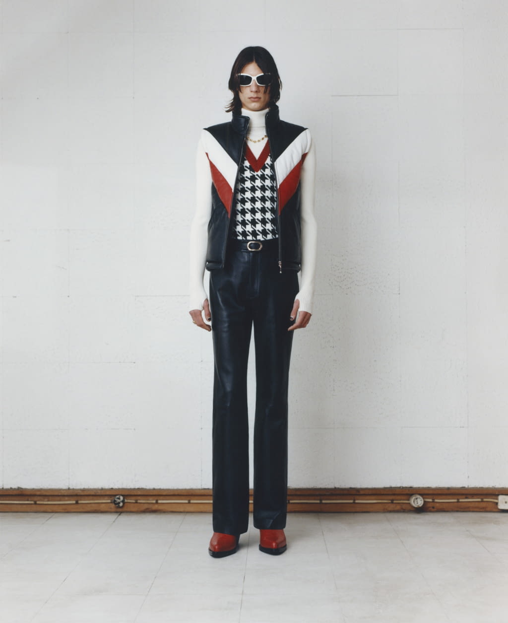 Fashion Week Paris Fall/Winter 2022 look 14 from the Ernest W. Baker collection 男装
