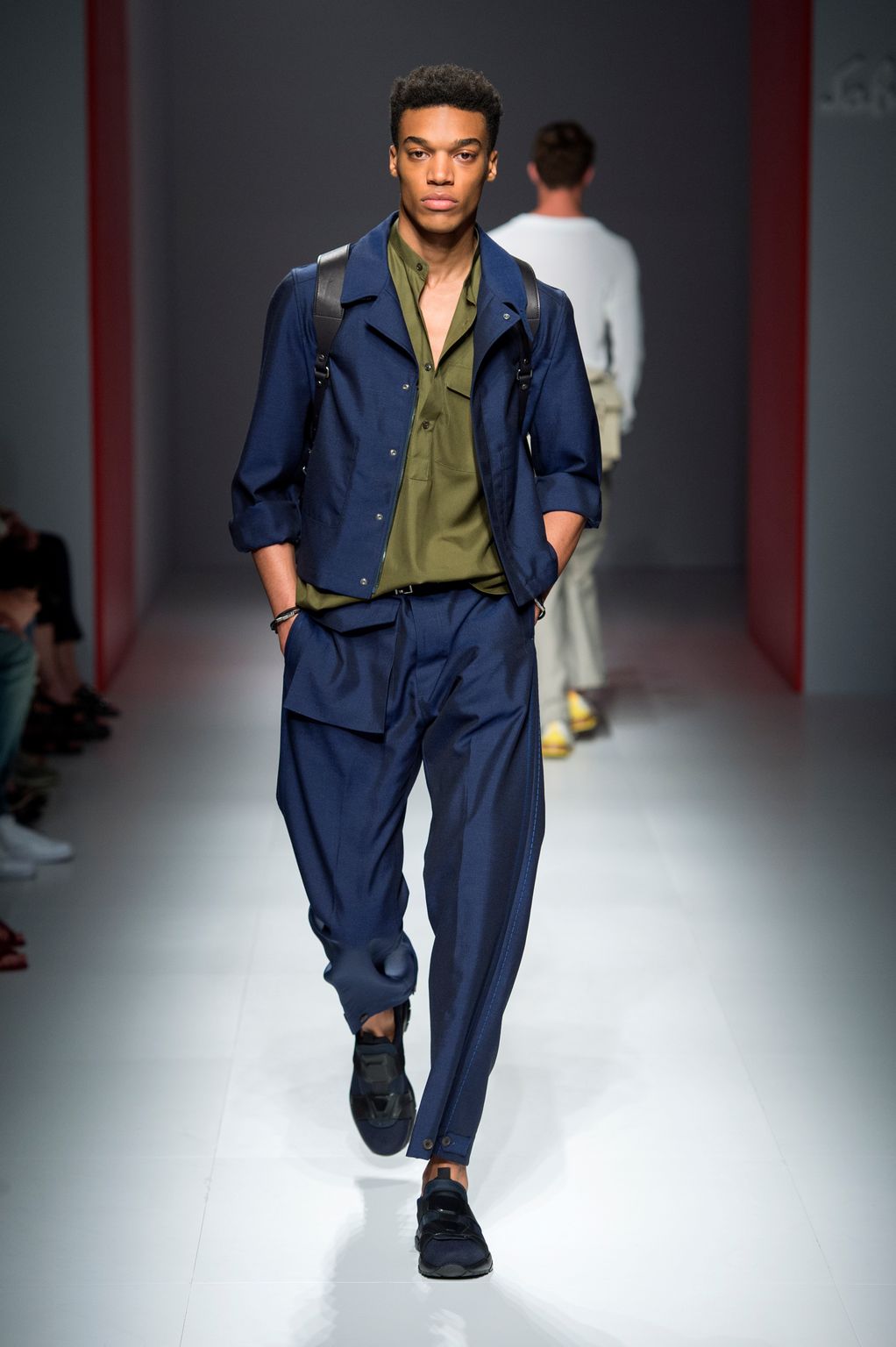 Fashion Week Milan Spring/Summer 2017 look 14 from the Ferragamo collection menswear