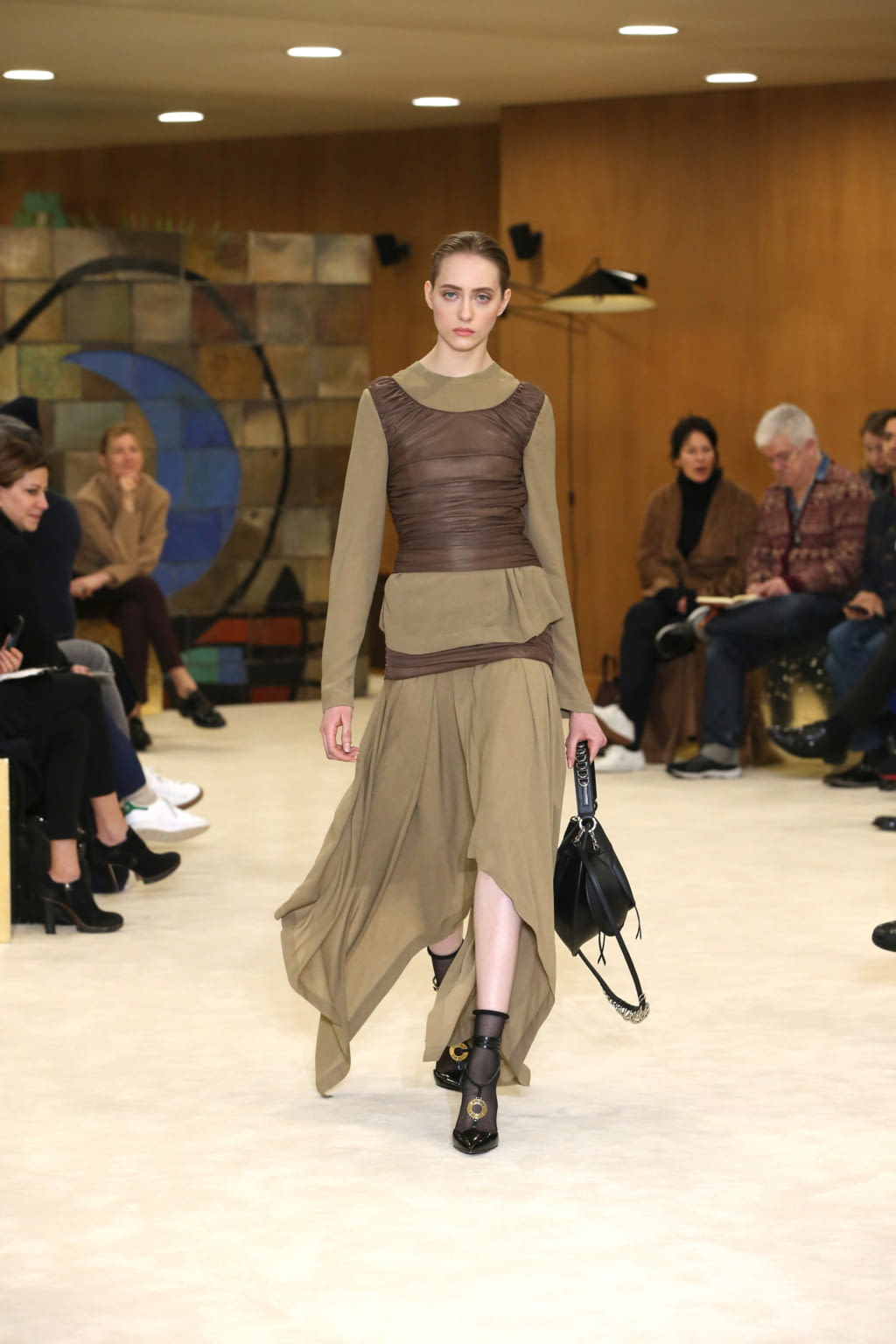 Fashion Week Paris Fall/Winter 2016 look 15 from the Loewe collection 女装