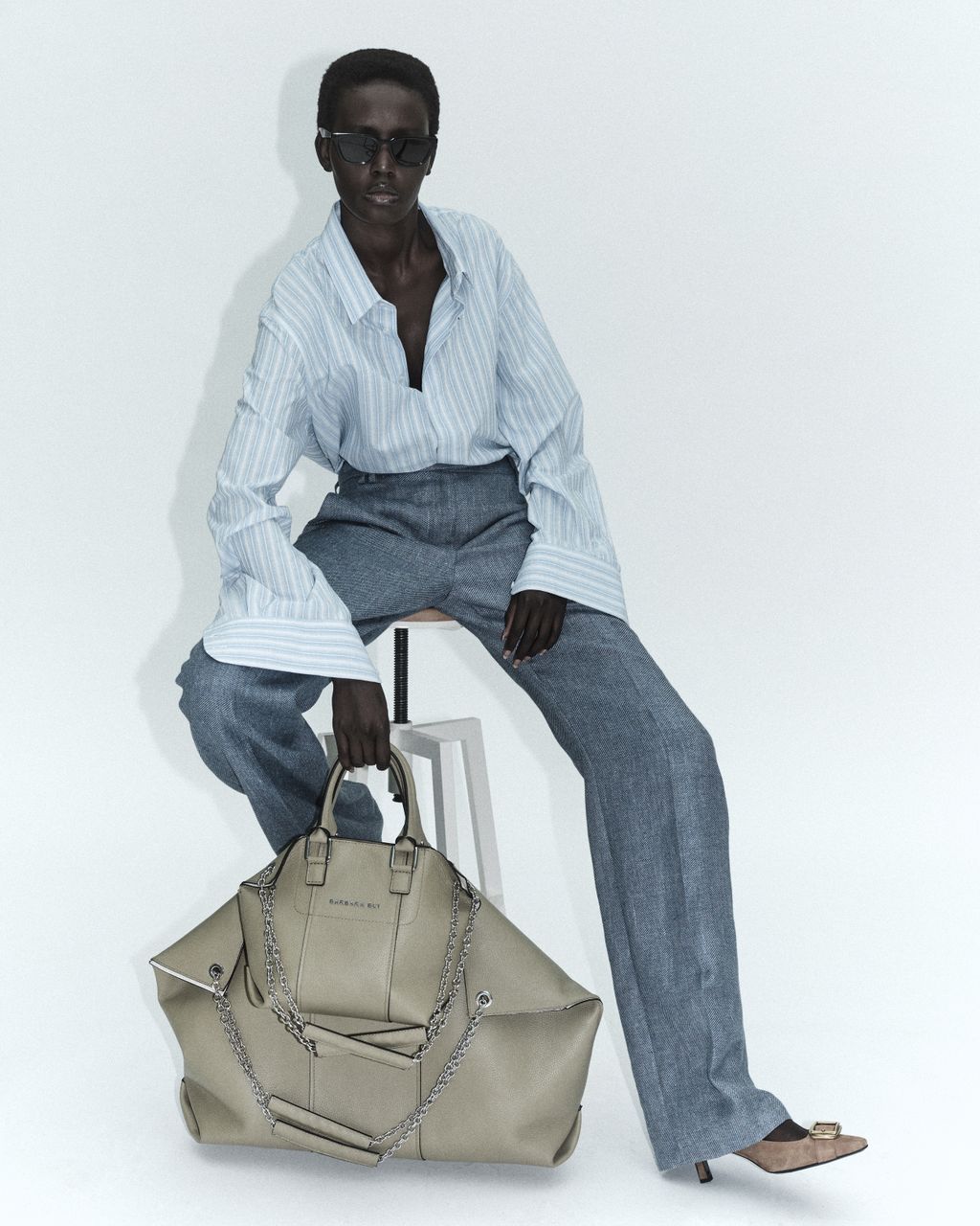 Fashion Week Paris Spring/Summer 2025 look 15 from the Barbara Bui collection womenswear