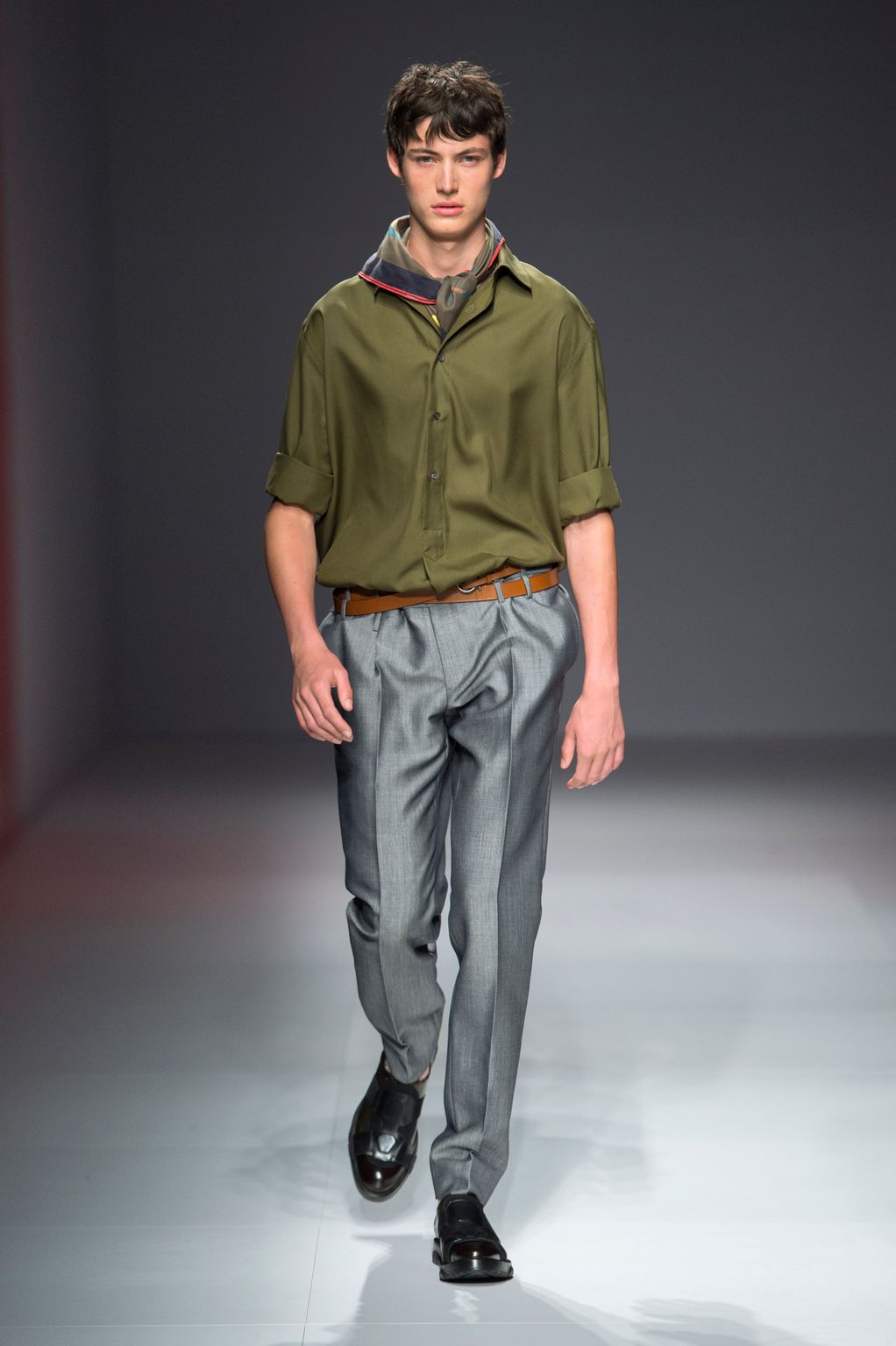 Fashion Week Milan Spring/Summer 2017 look 15 from the Ferragamo collection menswear