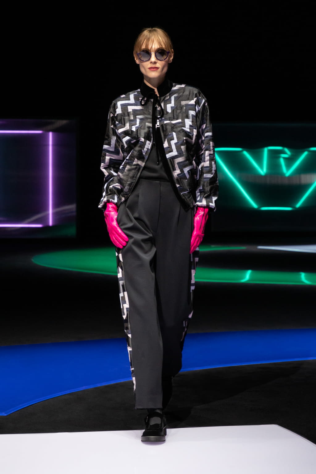 Fashion Week Milan Fall/Winter 2021 look 16 from the Emporio Armani collection womenswear