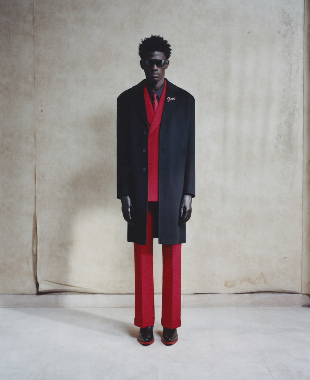 Fashion Week Paris Fall/Winter 2022 look 17 from the Ernest W. Baker collection menswear