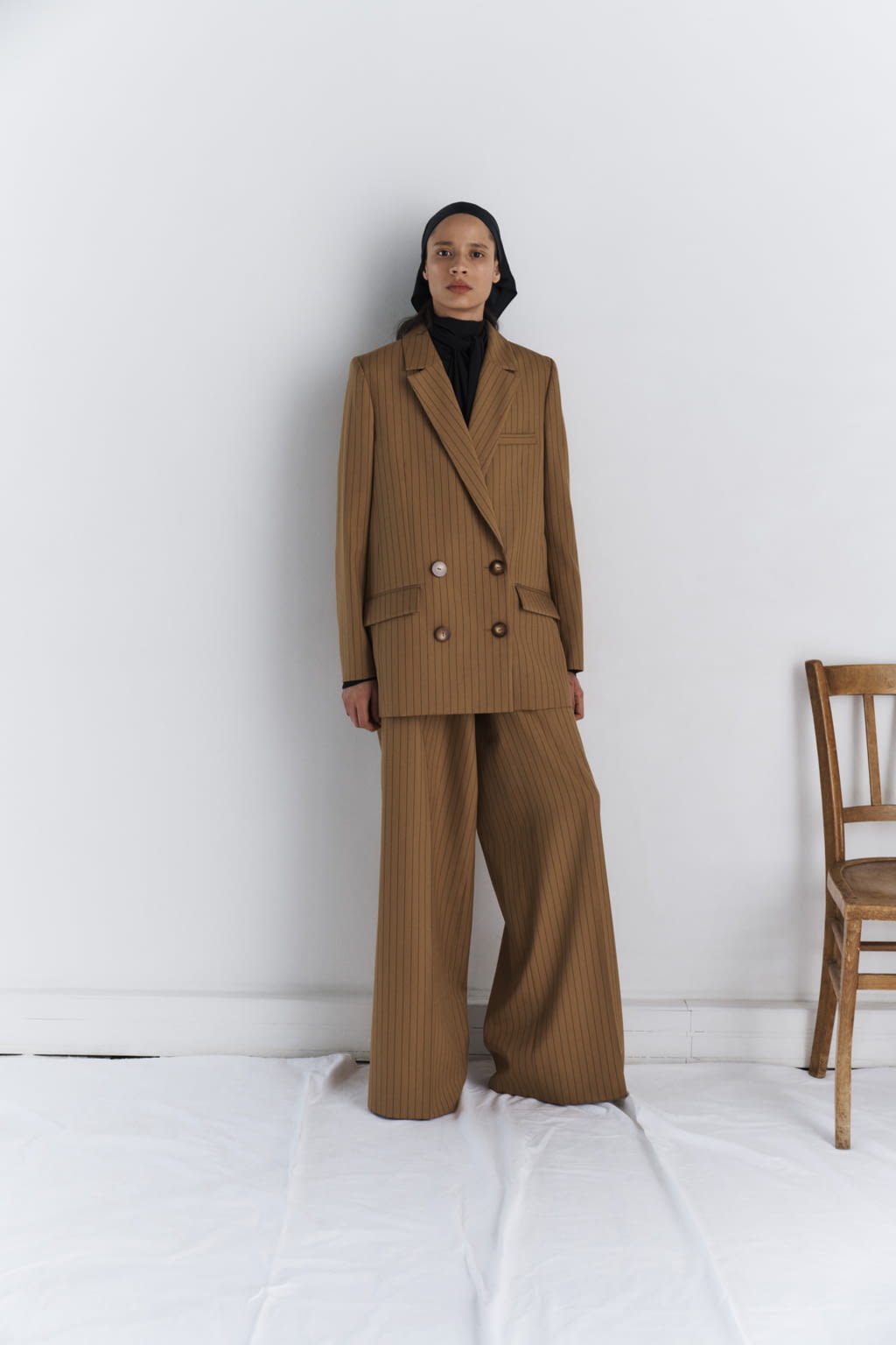 Fashion Week Paris Fall/Winter 2021 look 19 de la collection Maison Rabih Kayrouz womenswear