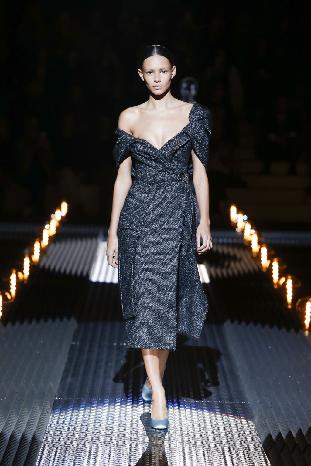 Fashion Week Milan Fall/Winter 2019 look 19 from the Prada collection womenswear
