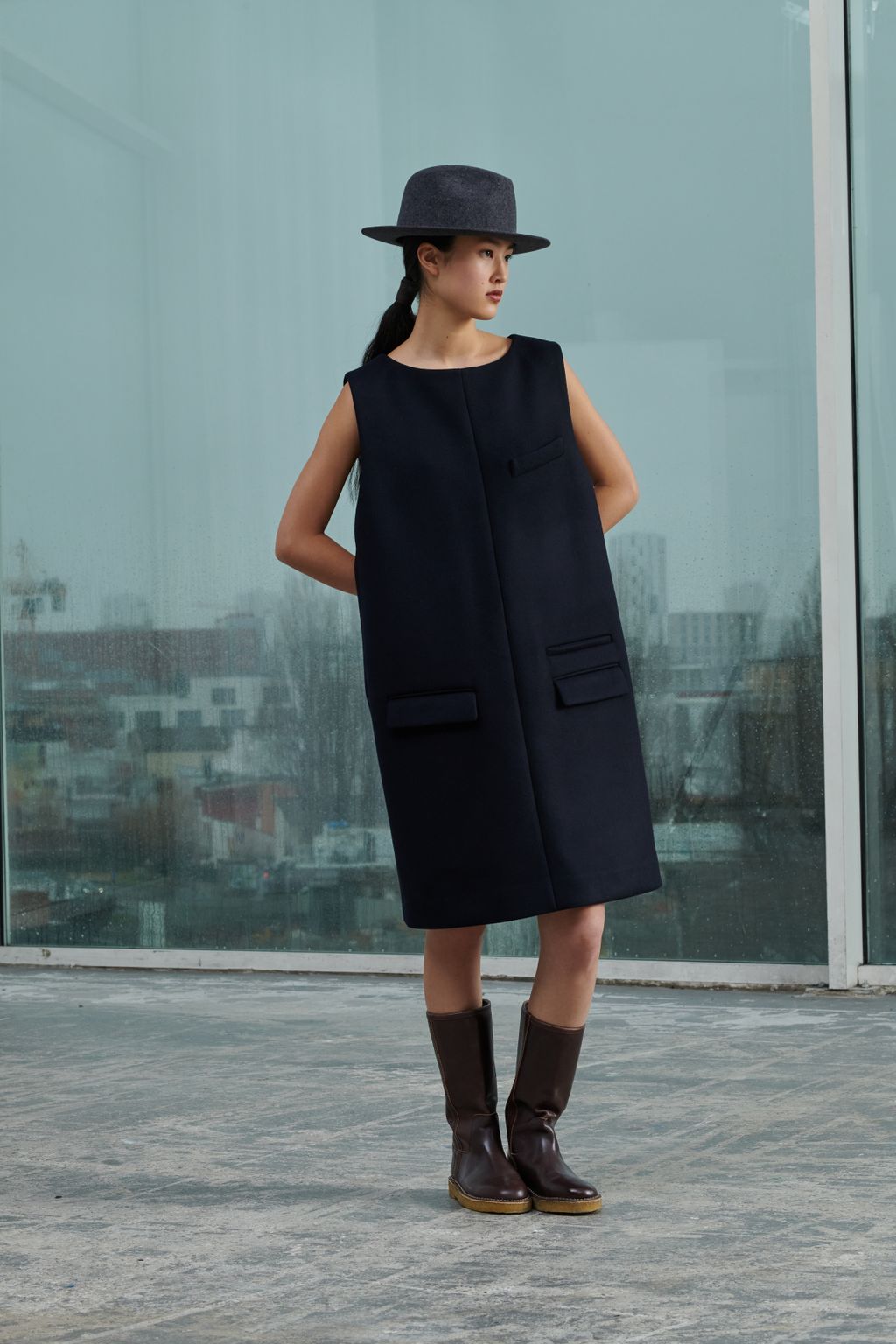 Fashion Week Paris Fall/Winter 2023 look 26 de la collection Soeur womenswear