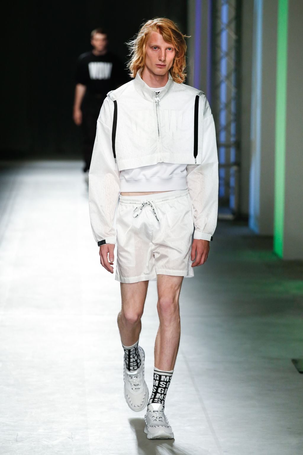 Fashion Week Milan Spring/Summer 2018 look 2 from the MSGM collection menswear