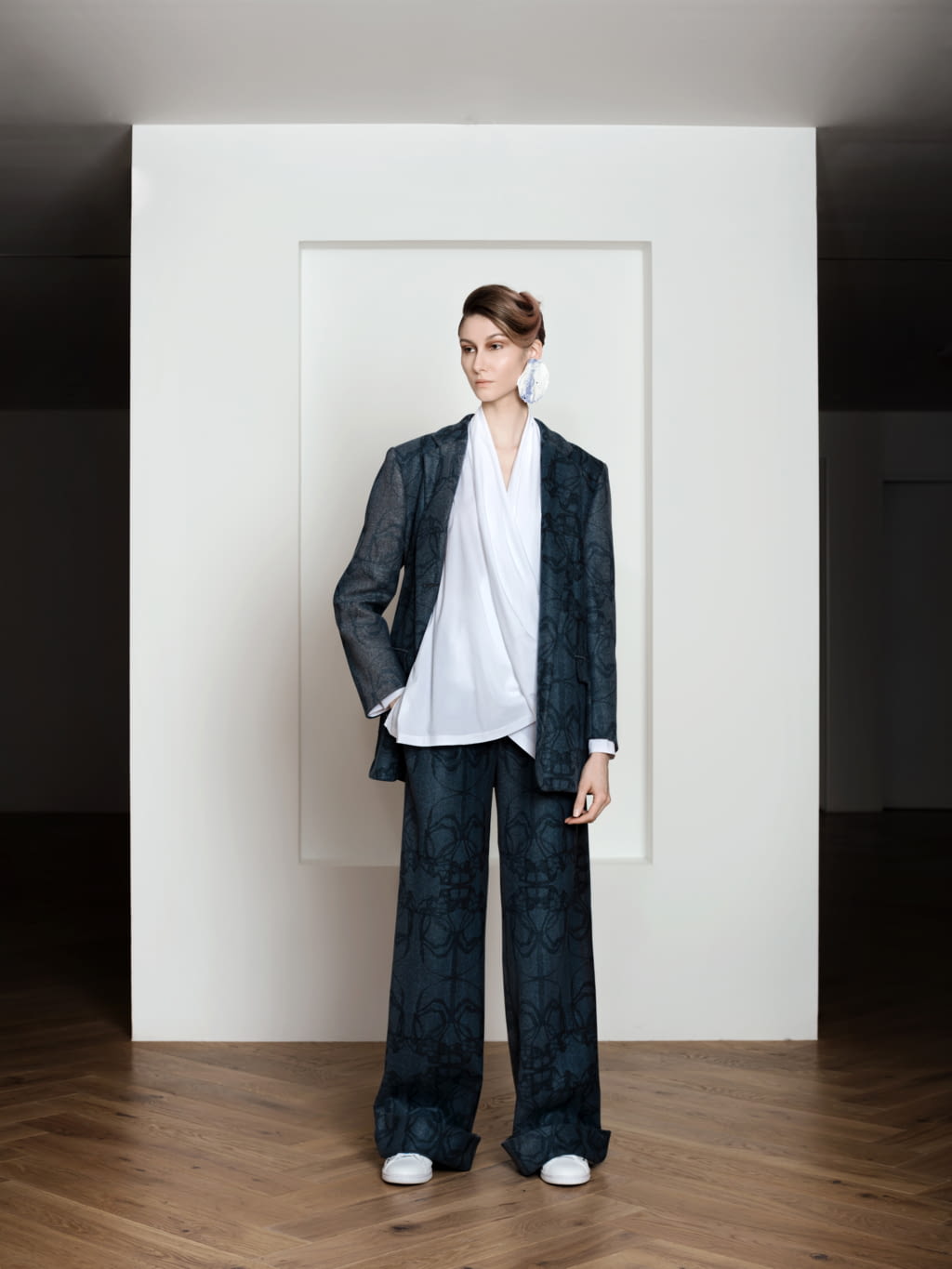 Fashion Week Paris Fall/Winter 2022 look 2 de la collection Mossi womenswear