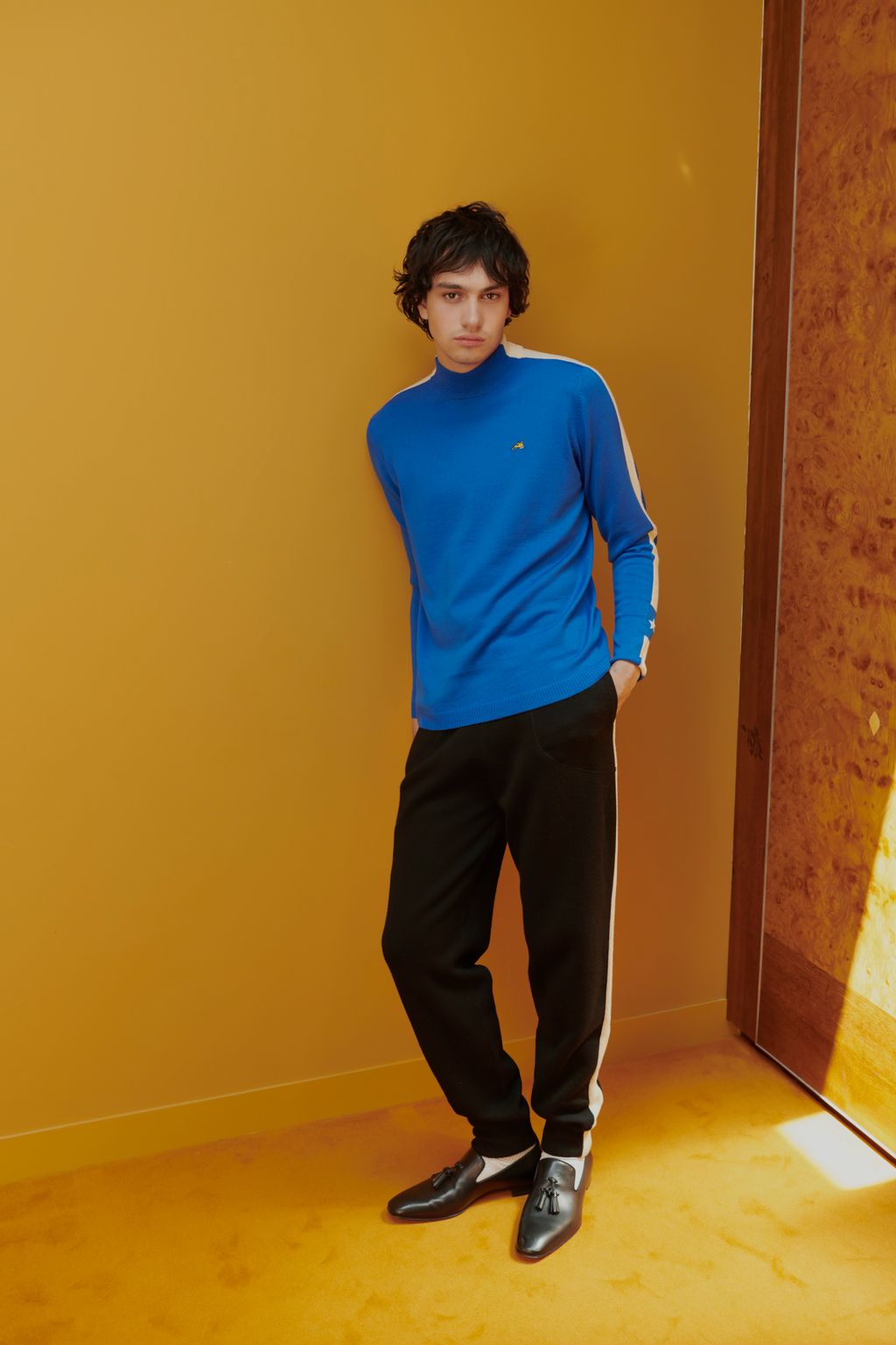 Fashion Week London Spring/Summer 2019 look 2 from the Bella Freud collection menswear