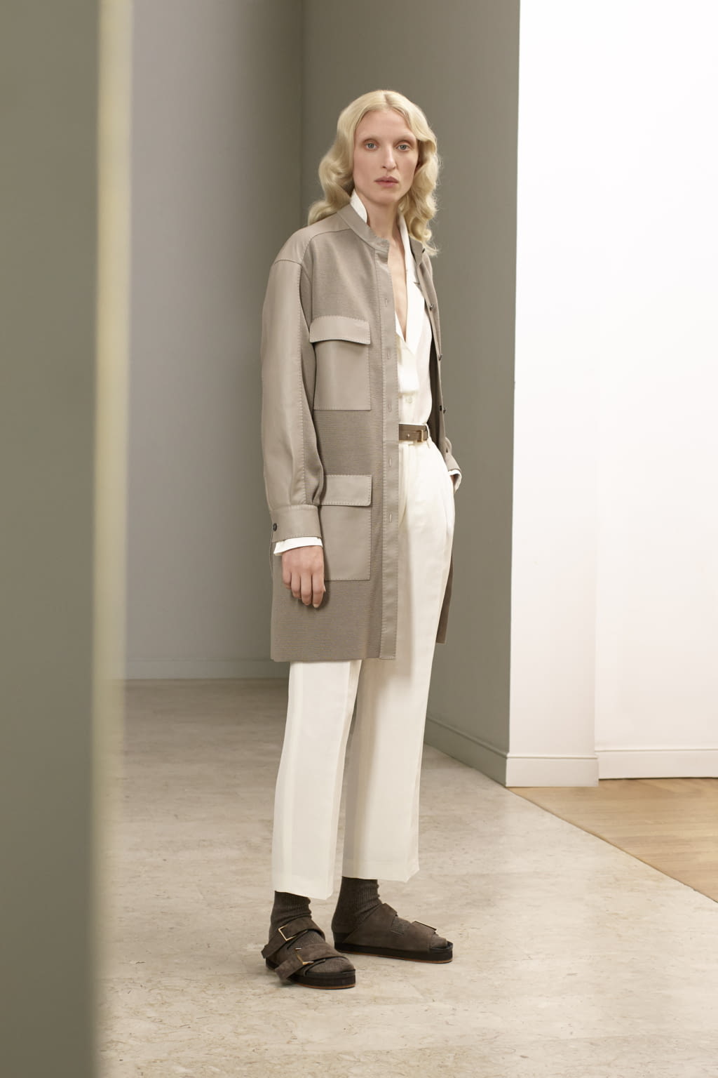 Fashion Week Milan Resort 2020 look 2 from the Agnona collection womenswear