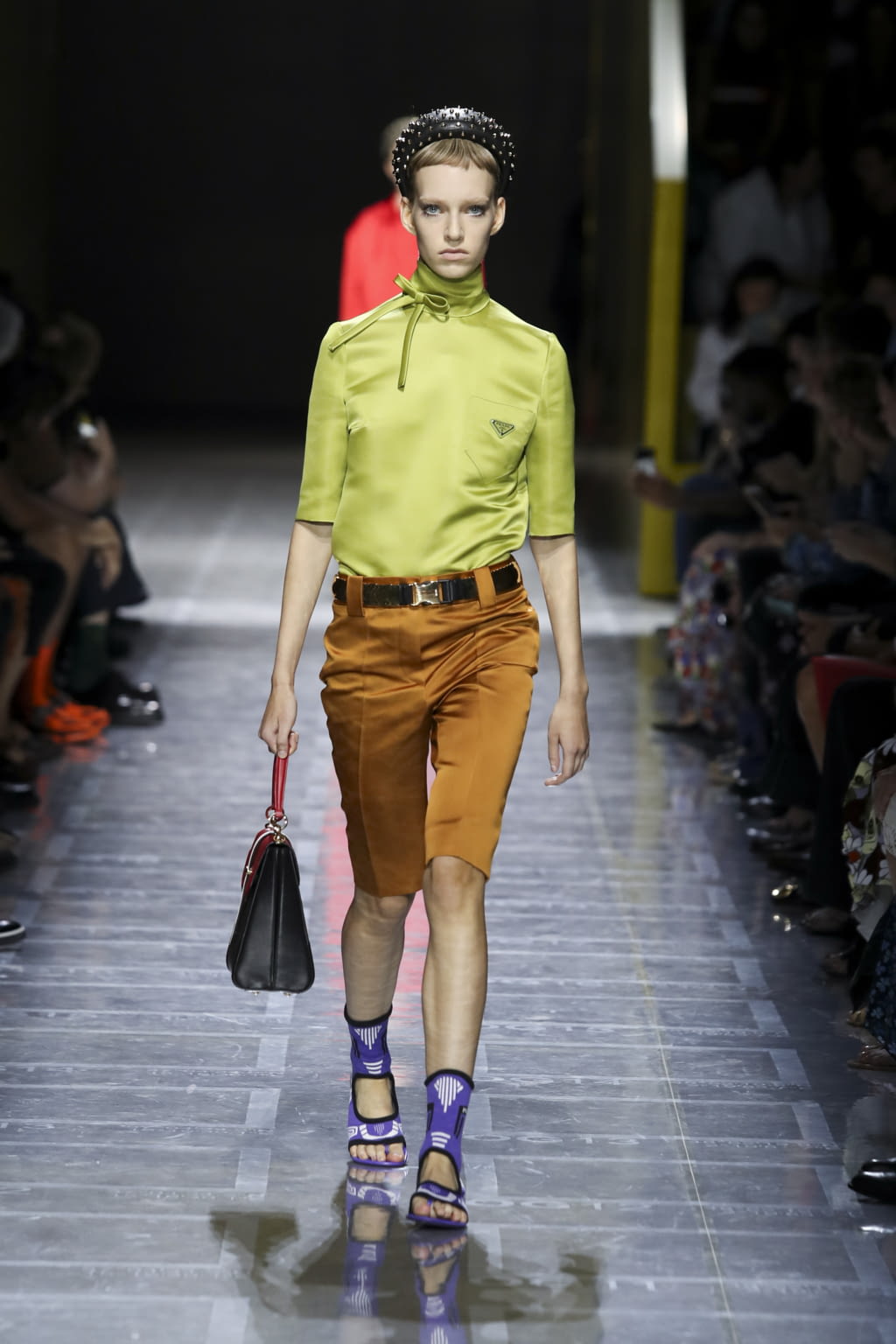 Fashion Week Milan Spring/Summer 2019 look 2 from the Prada collection womenswear