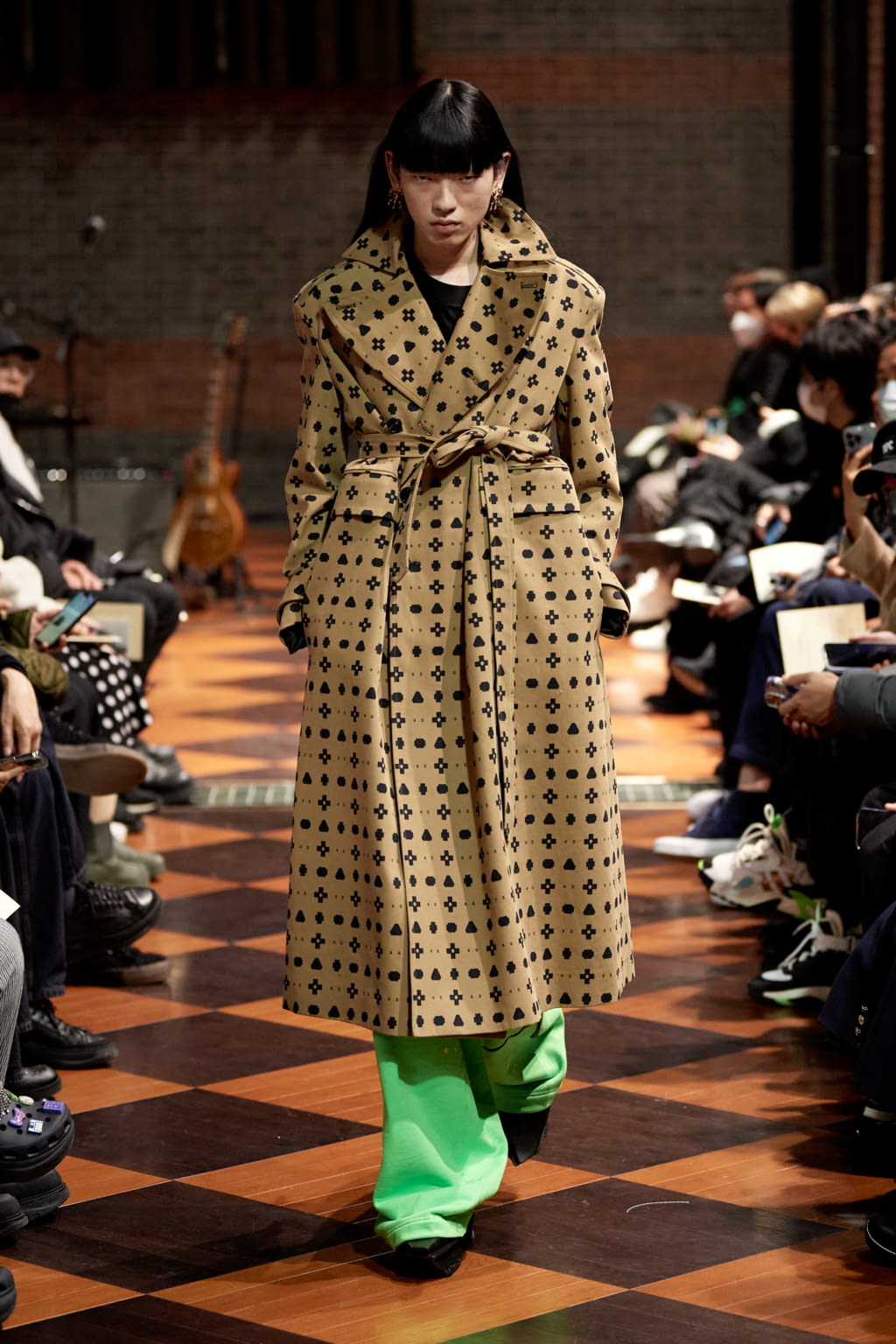 Fashion Week Paris Fall/Winter 2022 look 20 from the Sankuanz collection 男装