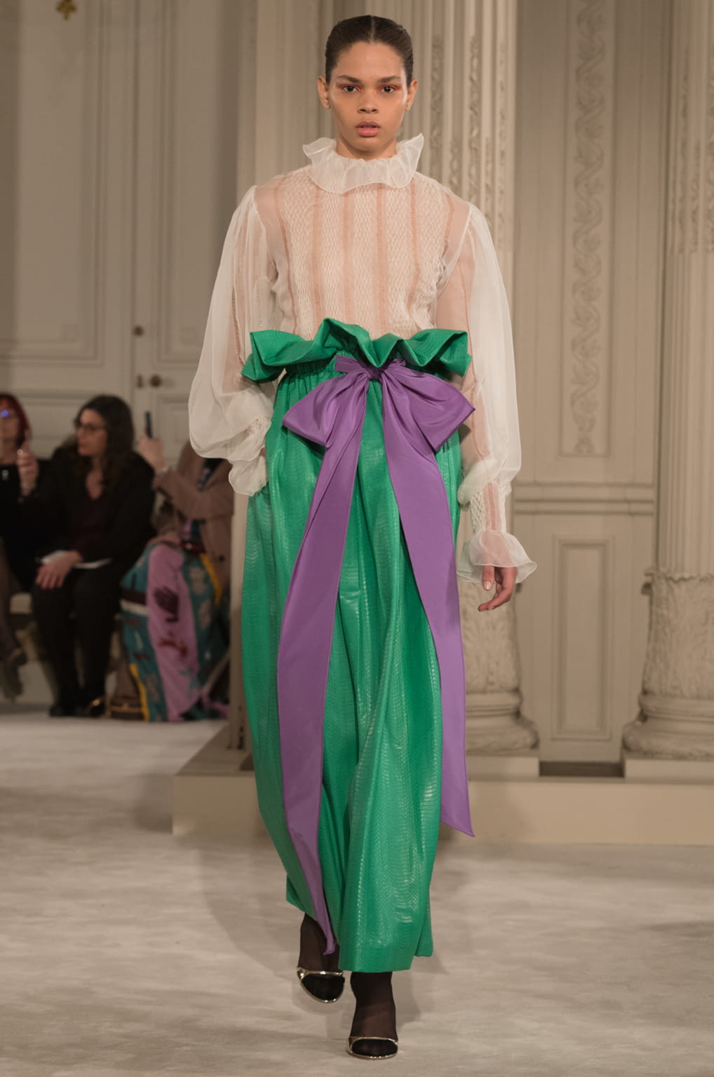 Fashion Week Paris Spring/Summer 2018 look 20 from the Valentino collection couture