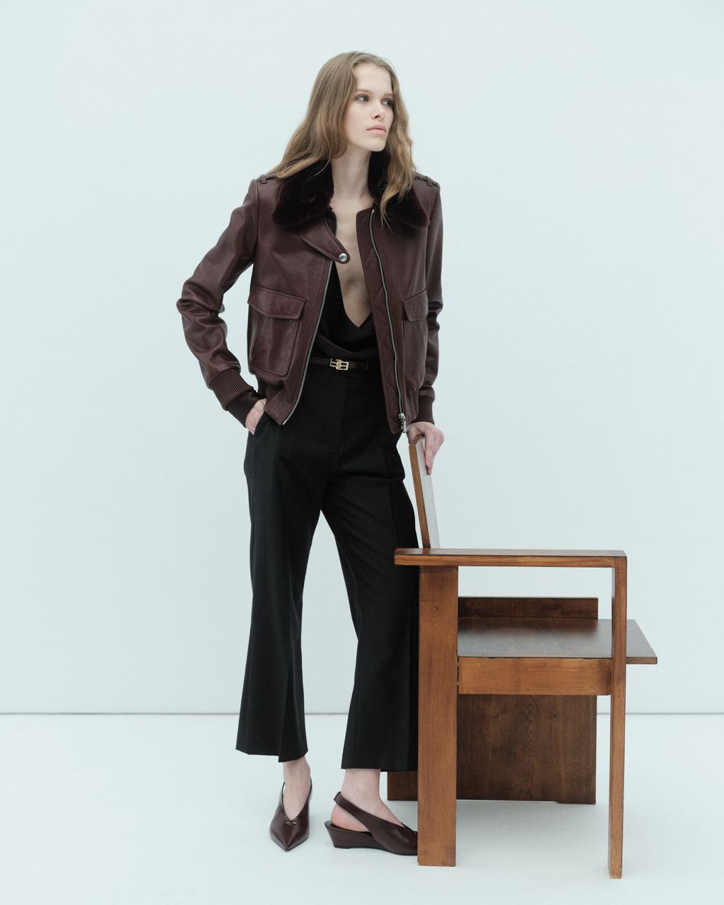 Fashion Week Paris Fall/Winter 2026 look 21 from the Barbara Bui collection womenswear