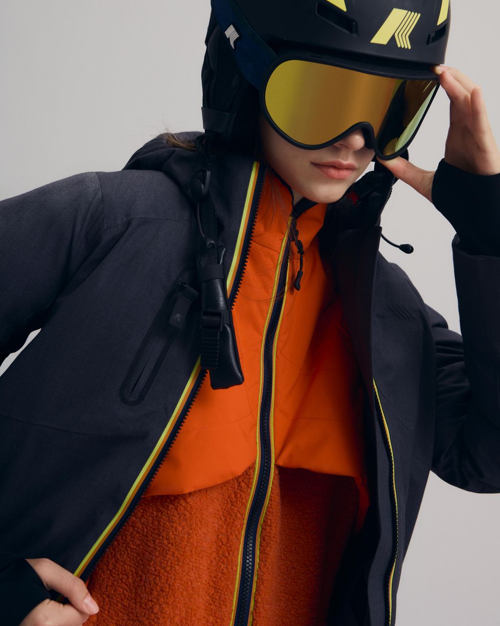 Fashion Week Milan Fall/Winter 2025 look 27 from the K-WAY collection 女装