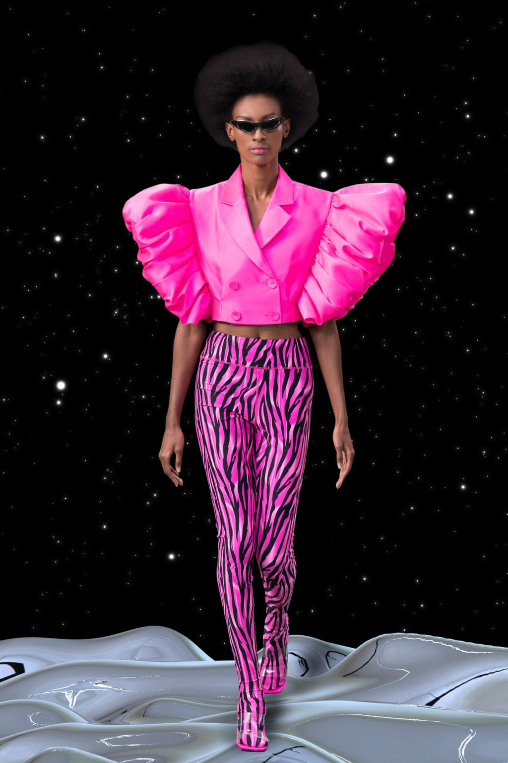 Fashion Week Milan Spring/Summer 2021 look 22 from the Annakiki collection womenswear