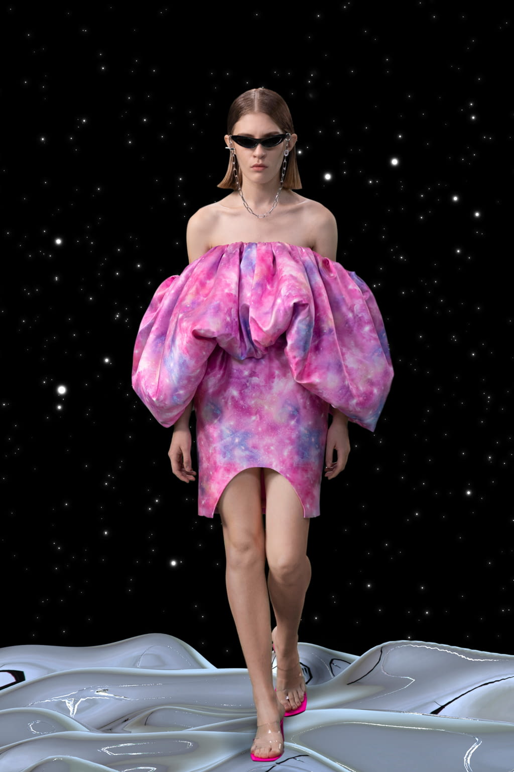 Fashion Week Milan Spring/Summer 2021 look 24 from the Annakiki collection womenswear
