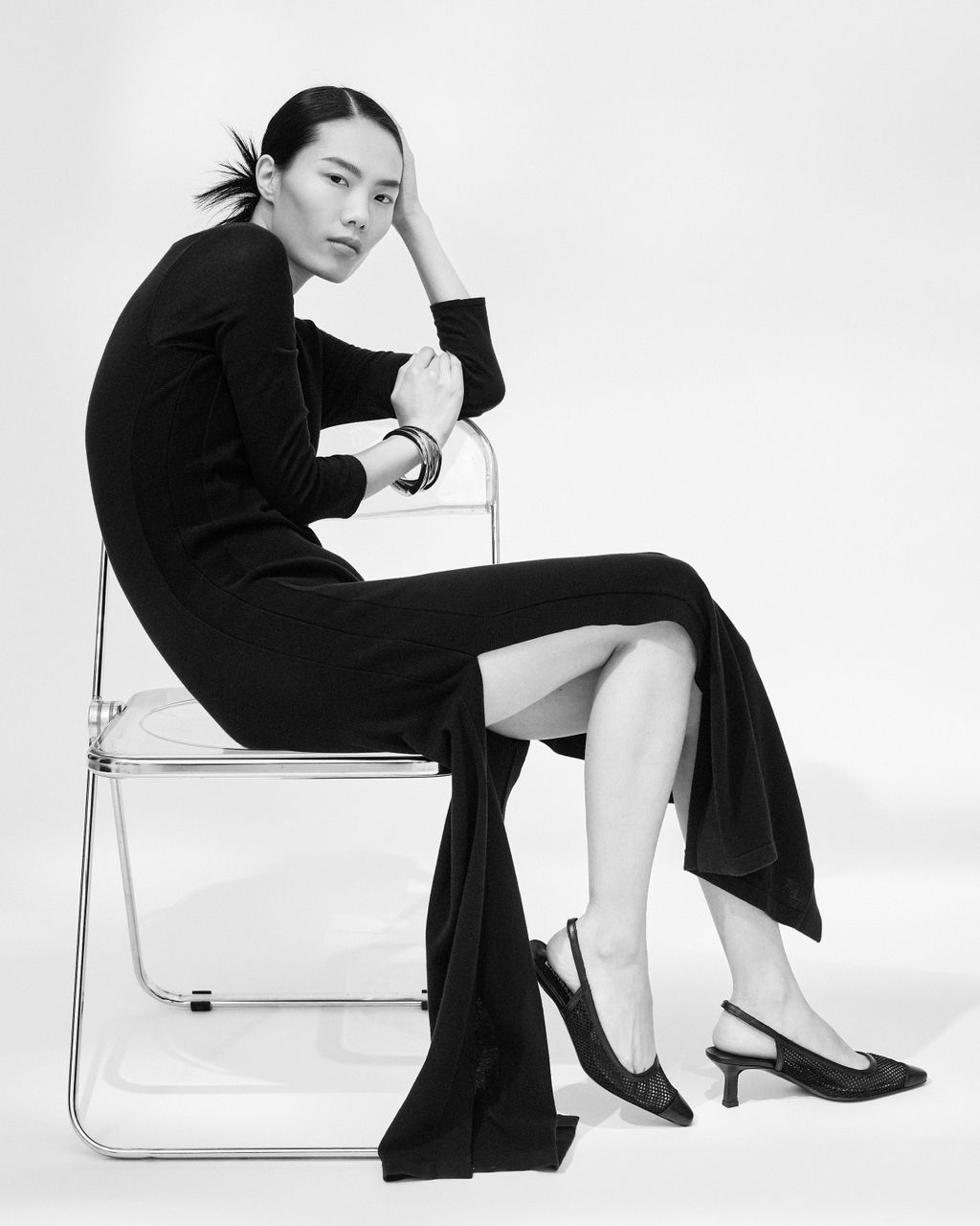 Fashion Week Paris Spring/Summer 2025 look 24 from the Barbara Bui collection womenswear