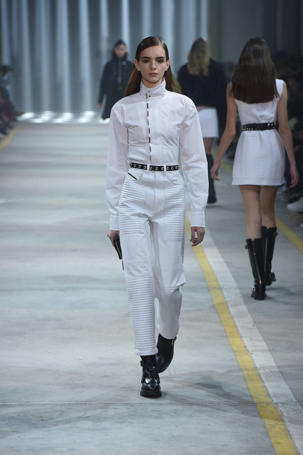 Fashion Week Milan Fall/Winter 2016 look 26 from the Diesel Black Gold collection womenswear