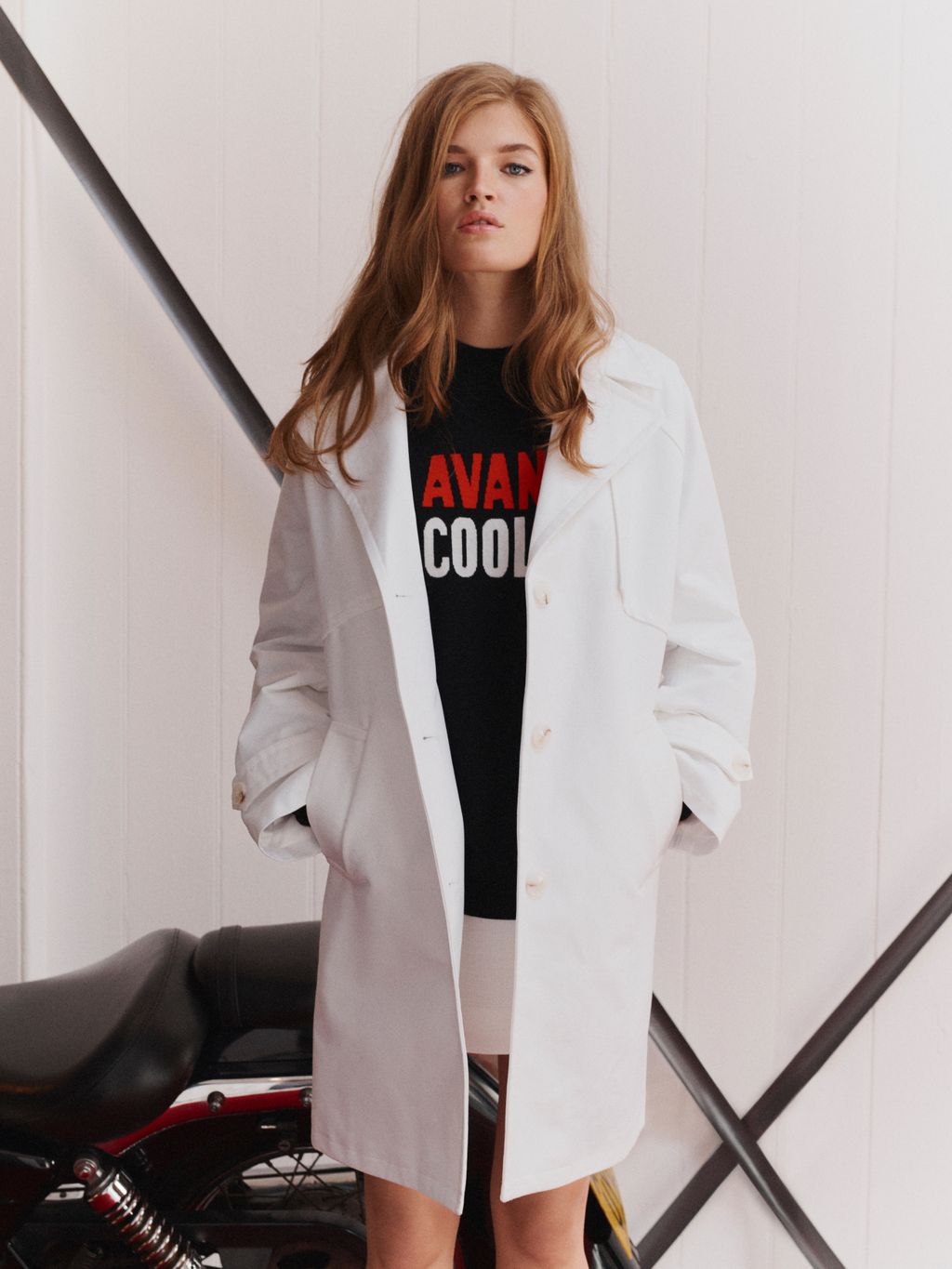 Fashion Week London Spring/Summer 2019 look 3 from the Bella Freud collection womenswear