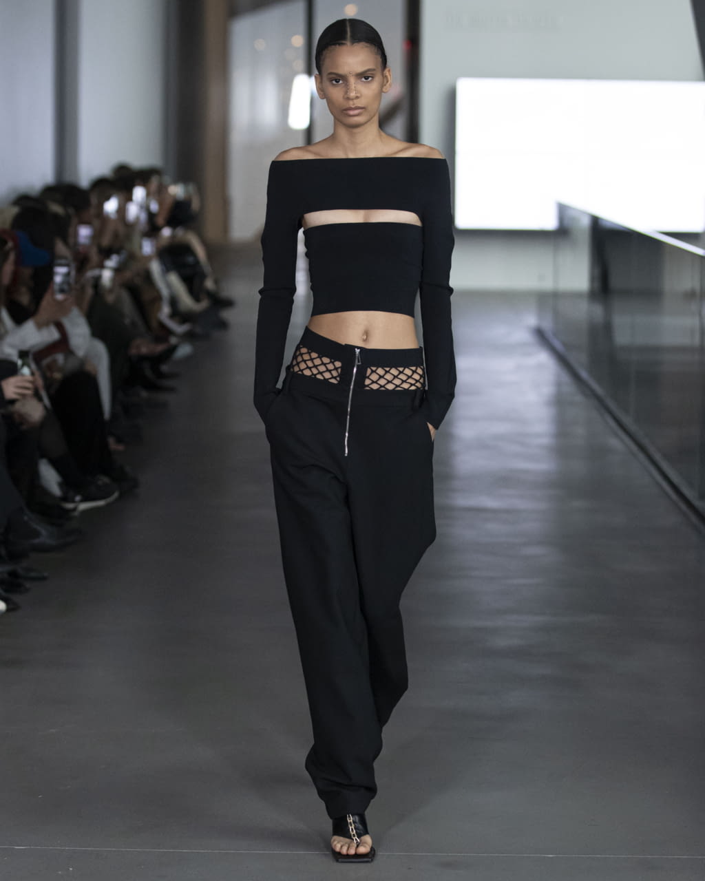 Fashion Week New York Fall/Winter 2020 look 3 from the Dion Lee collection womenswear
