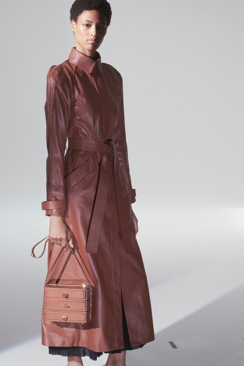 Fashion Week New York Resort 2019 look 3 from the Gabriela Hearst collection womenswear