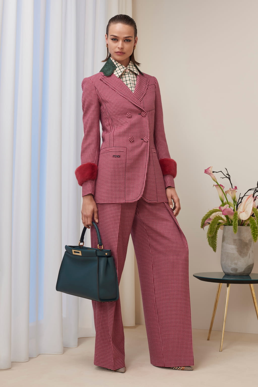 Fashion Week Milan Pre-Fall 2018 look 3 from the Fendi collection 女装