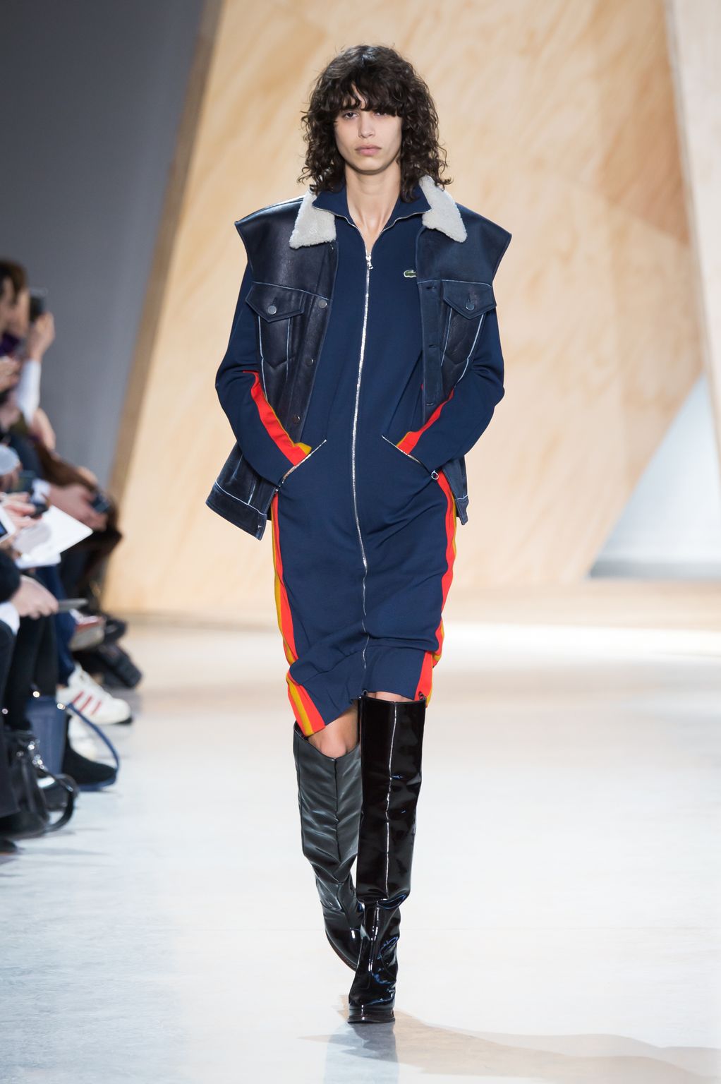 Fashion Week New York Fall/Winter 2016 look 3 from the Lacoste collection womenswear