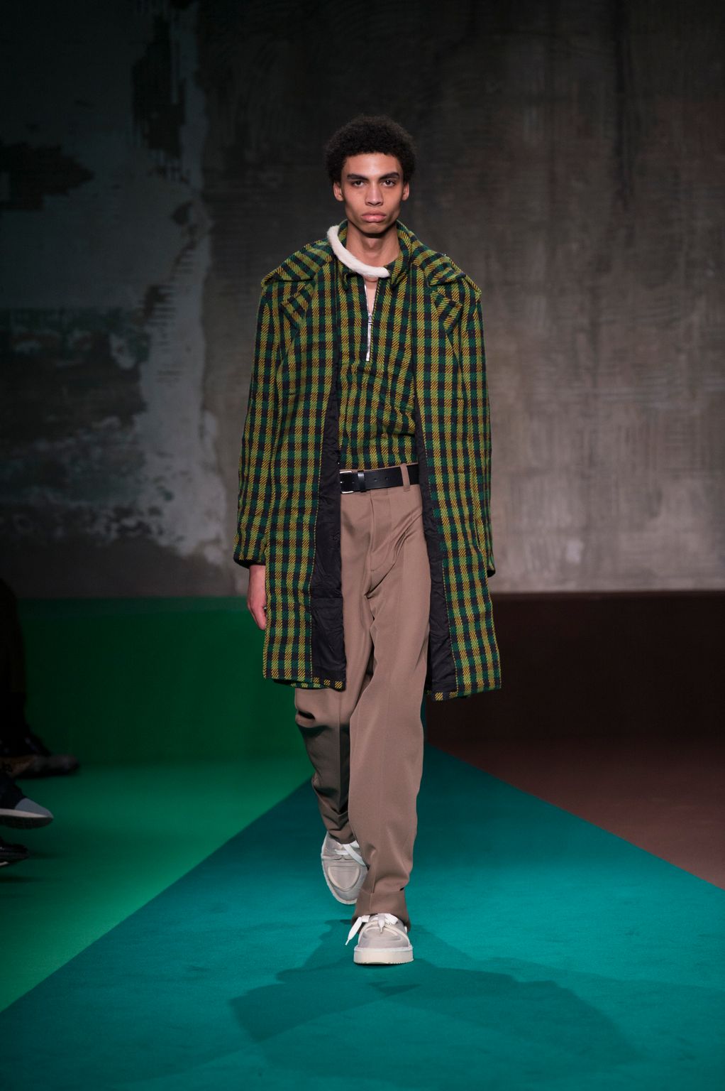 Fashion Week Milan Fall/Winter 2017 look 3 from the Marni collection 男装
