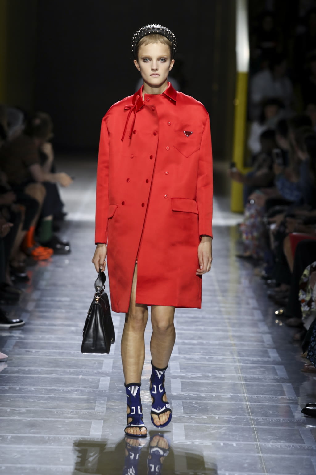 Fashion Week Milan Spring/Summer 2019 look 3 from the Prada collection womenswear