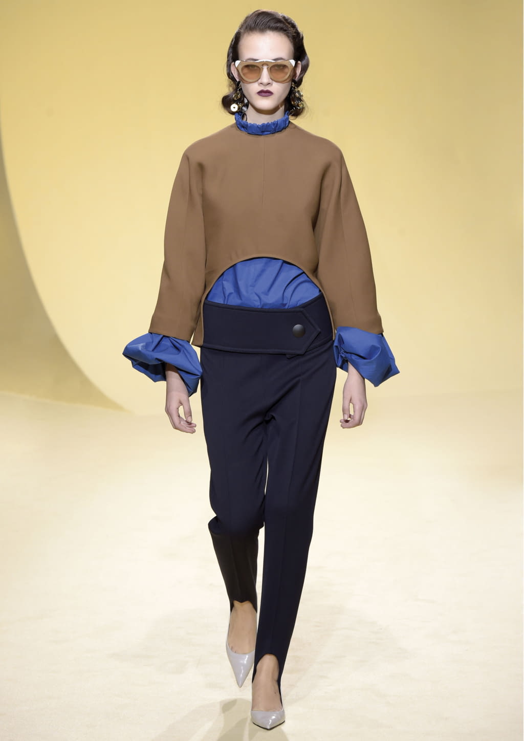 Fashion Week Milan Fall/Winter 2016 look 3 from the Marni collection 女装