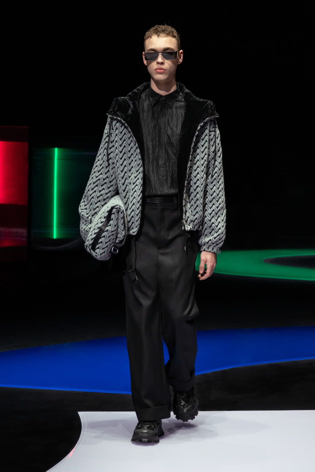 Fashion Week Milan Fall/Winter 2021 look 30 from the Emporio Armani collection womenswear