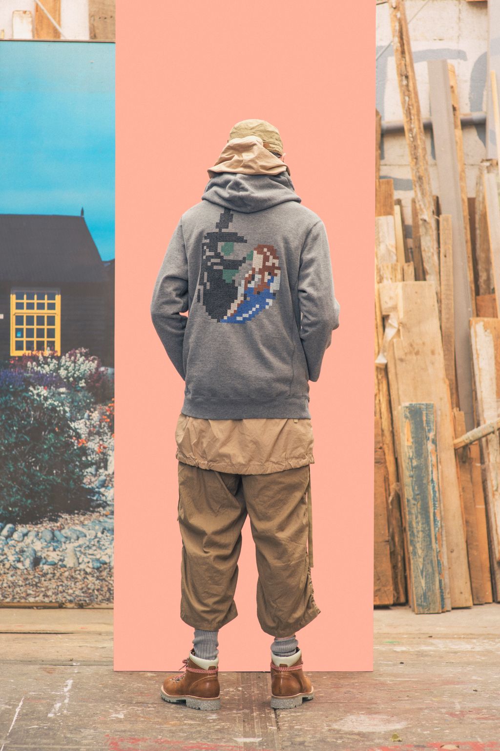 Fashion Week Paris Spring/Summer 2017 look 30 from the Undercover collection menswear