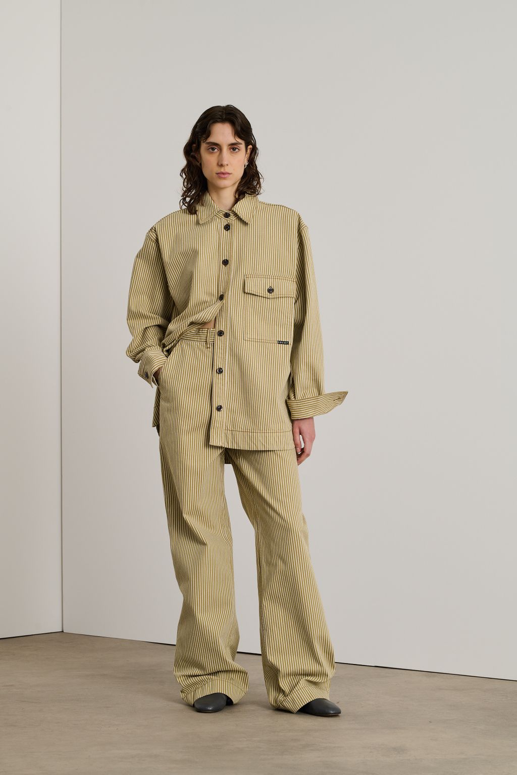 Fashion Week Paris Spring/Summer 2025 look 24 from the Soeur collection womenswear