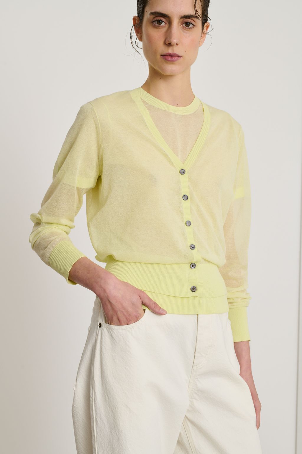 Fashion Week Paris Spring/Summer 2025 look 106 from the Soeur collection 女装