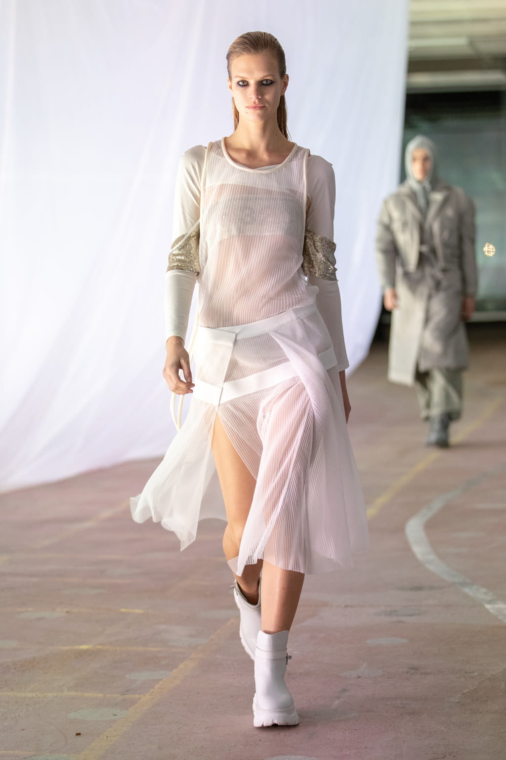 Fashion Week London Spring/Summer 2019 look 25 from the 032c collection 女装