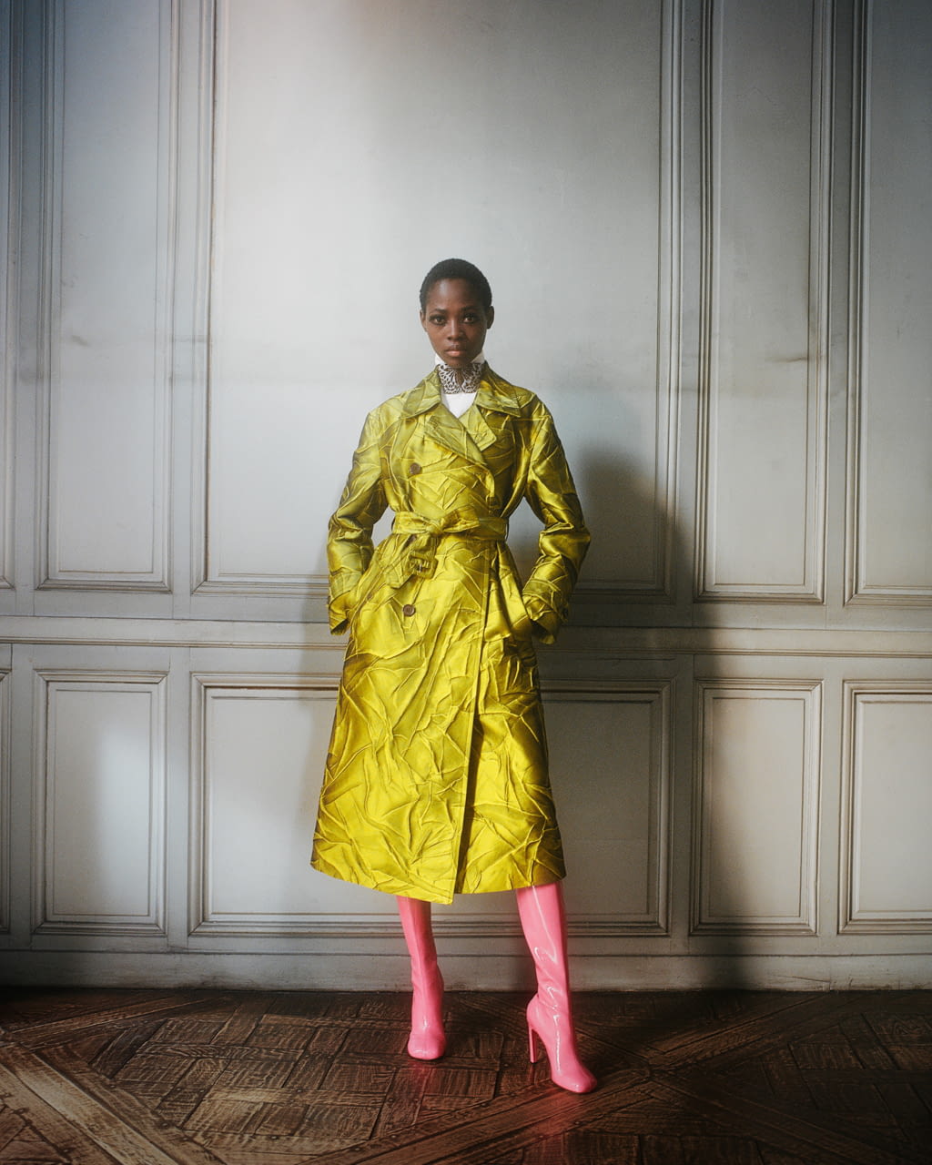 Fashion Week Paris Fall/Winter 2022 look 31 from the Dries Van Noten collection 女装