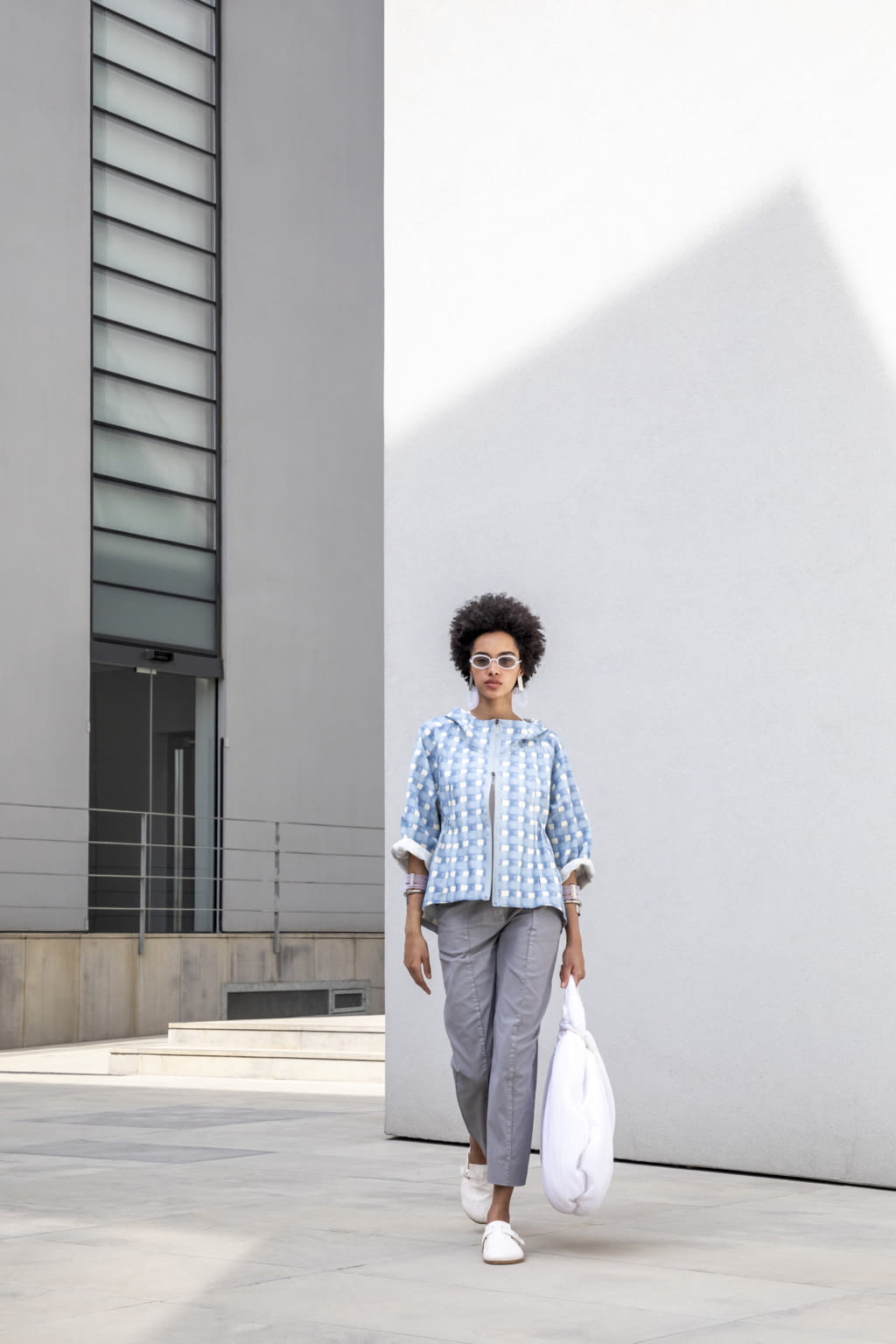 Fashion Week Milan Spring/Summer 2021 look 31 from the Emporio Armani collection 女装