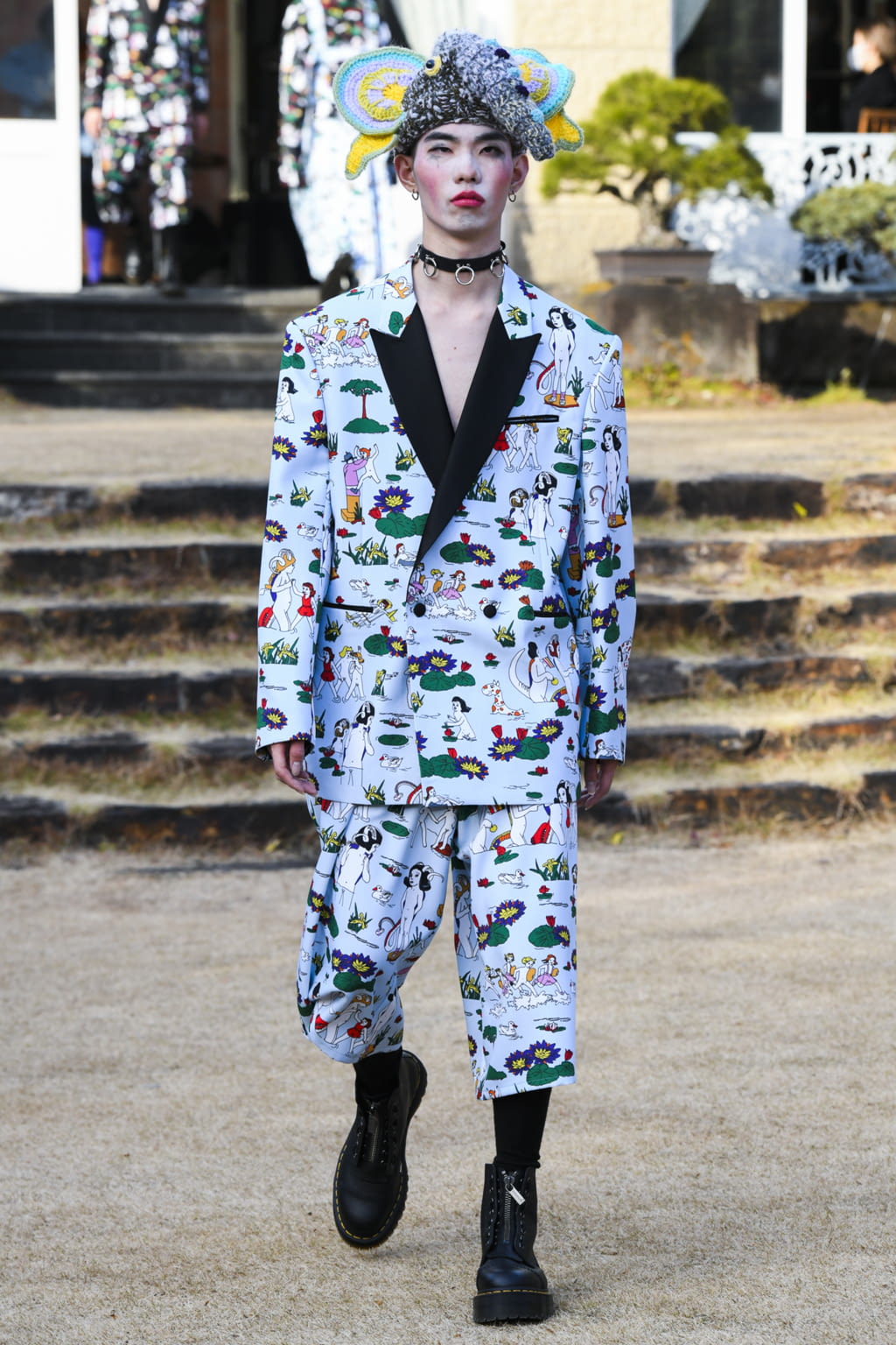Fashion Week Paris Fall/Winter 2022 look 31 from the KIDILL collection menswear