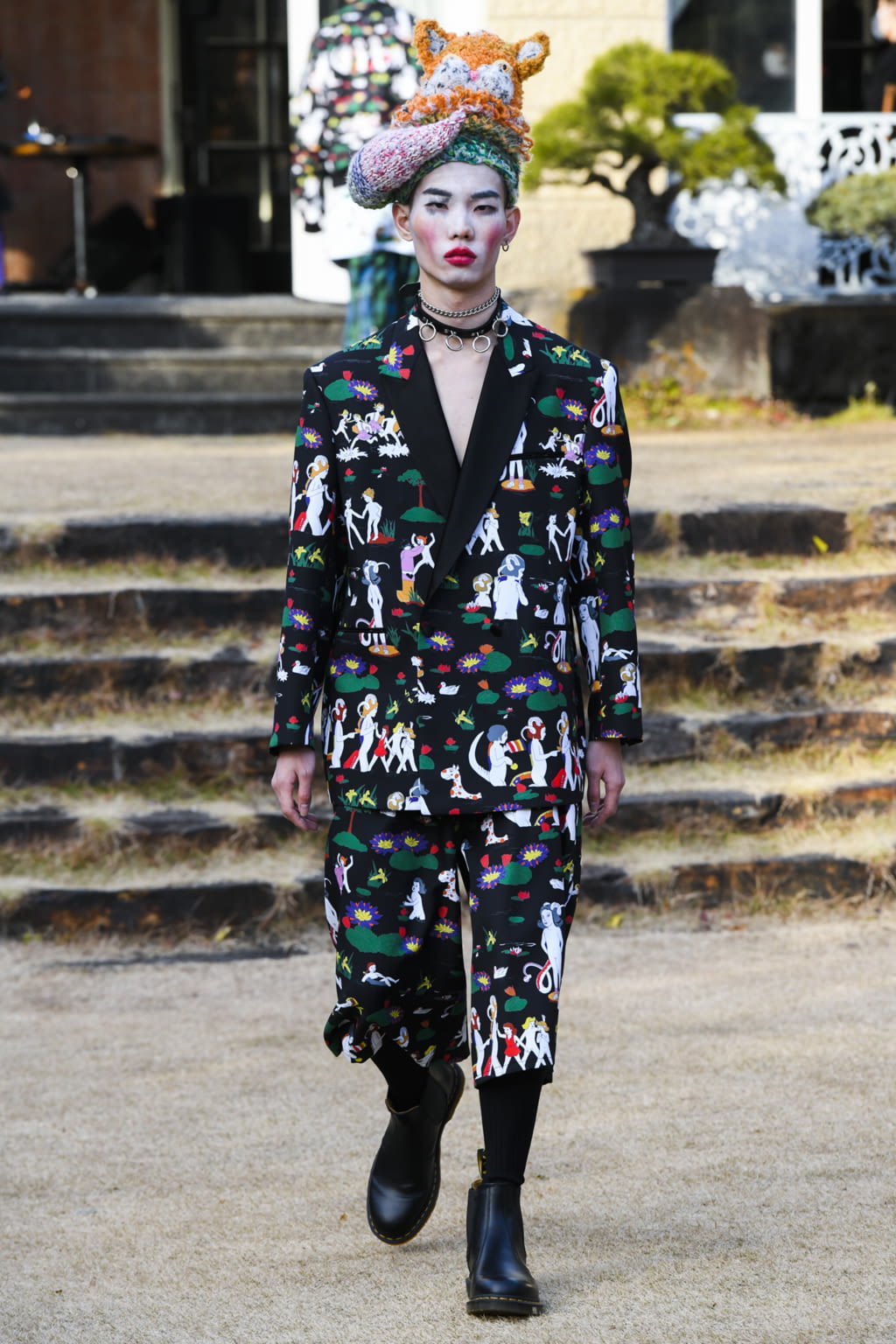 Fashion Week Paris Fall/Winter 2022 look 32 from the KIDILL collection menswear