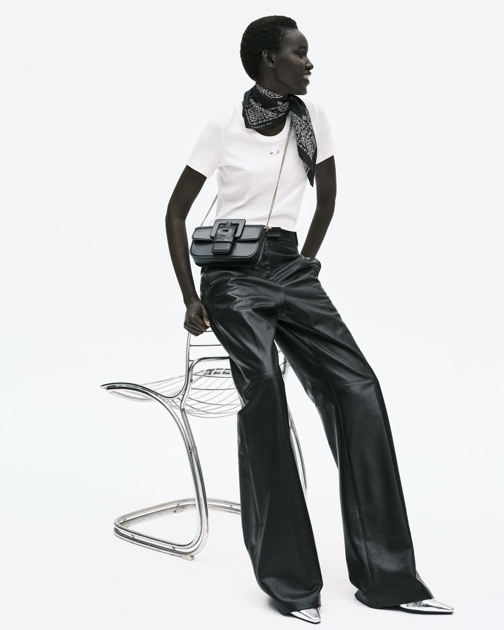 Fashion Week Paris Spring/Summer 2025 look 33 from the Barbara Bui collection womenswear