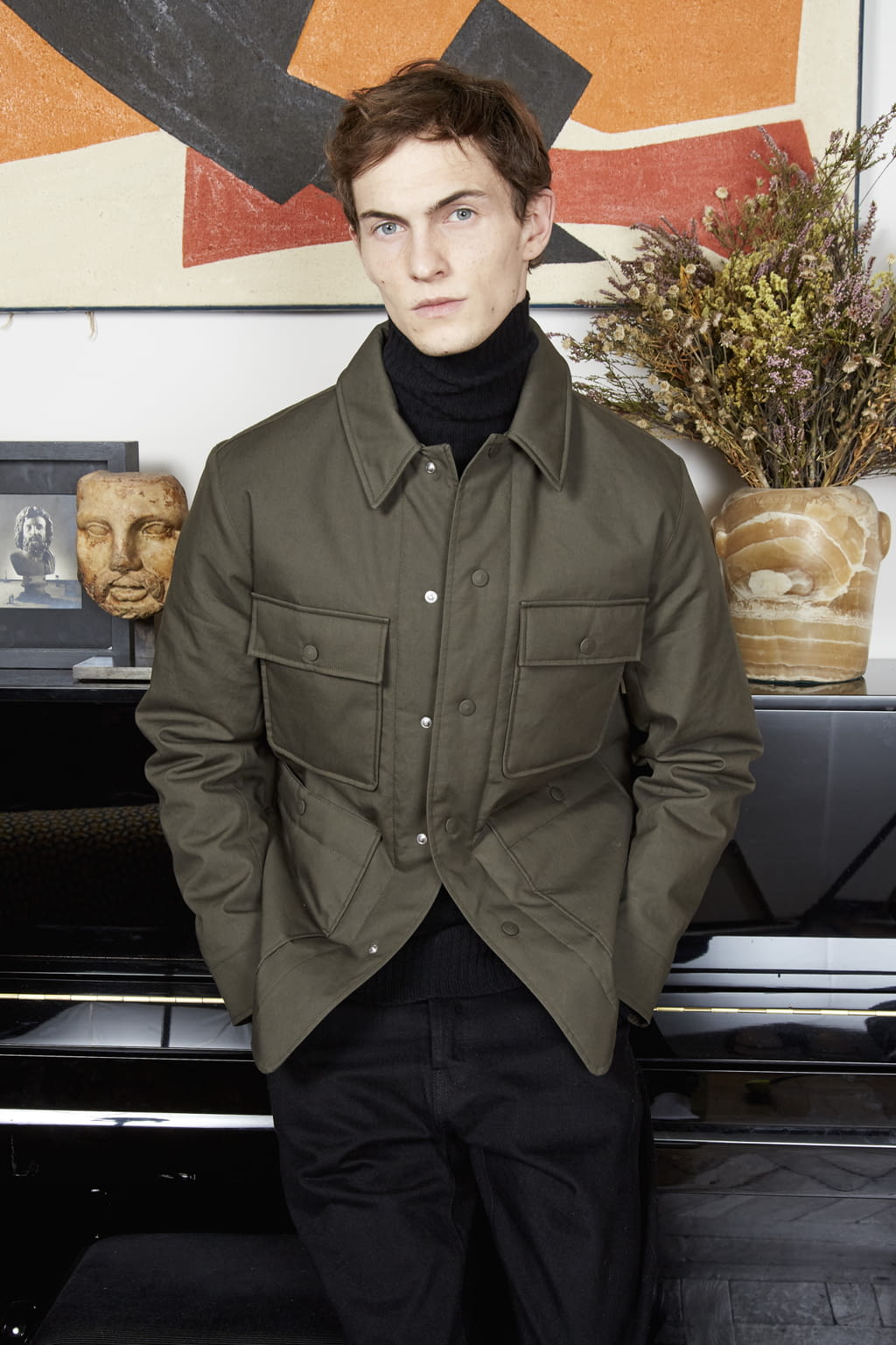 Fashion Week Paris Fall/Winter 2021 look 35 from the Officine Générale collection menswear